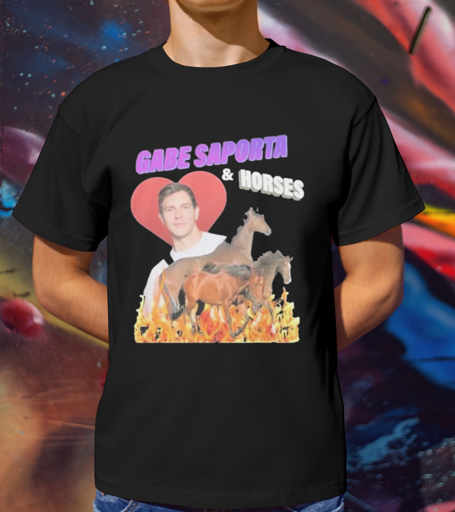 Gabe Saporta And Horses T-Shirt