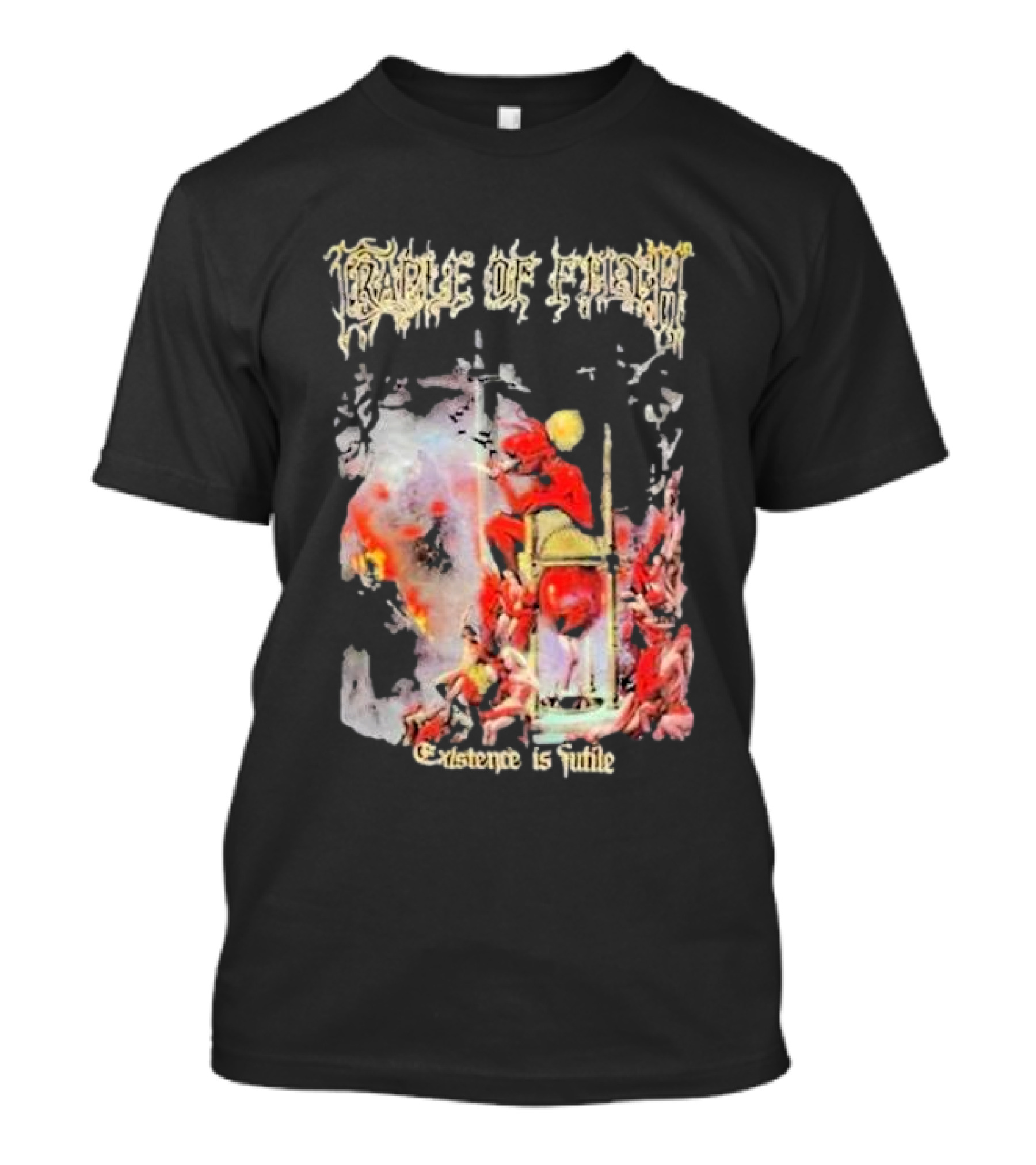 Cradle Of Filth Existence Is Futile Dark Gothic T-Shirt