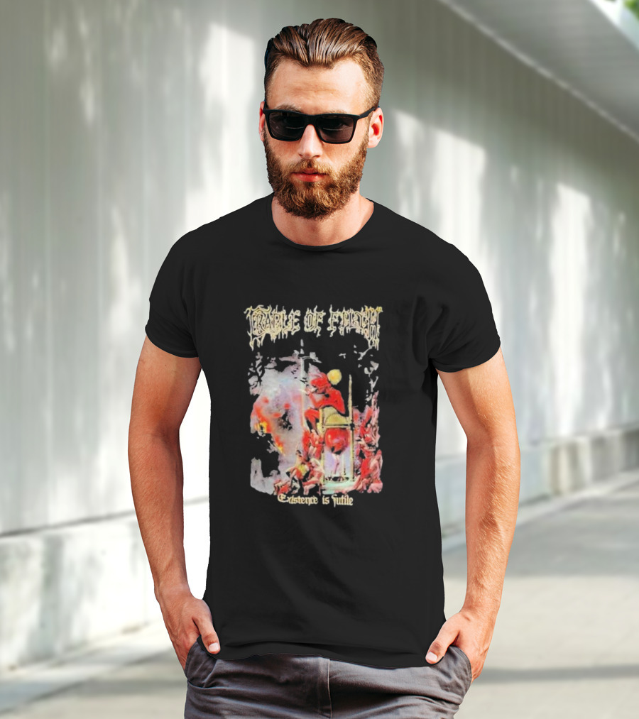 Cradle Of Filth Existence Is Futile Dark Gothic T-Shirt
