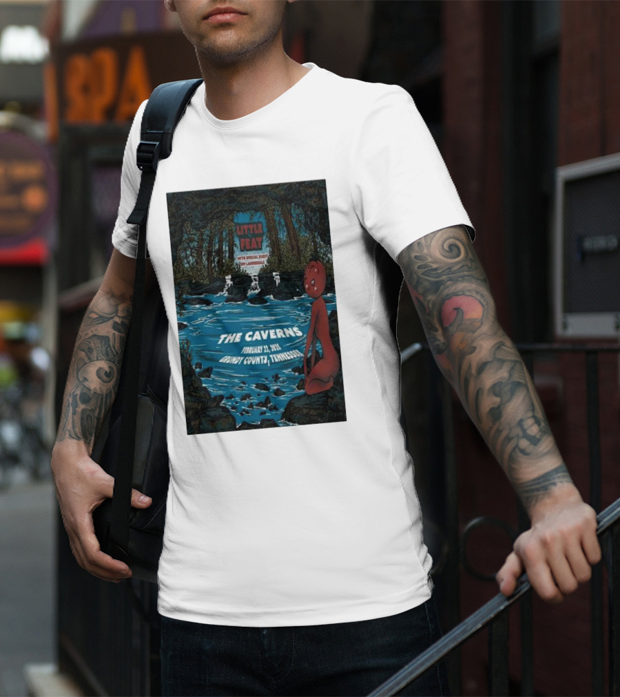 Little Feat February 22 2025 The Caverns With Special Guest Leftover Salmon Grundy County Tennessee T-Shirt