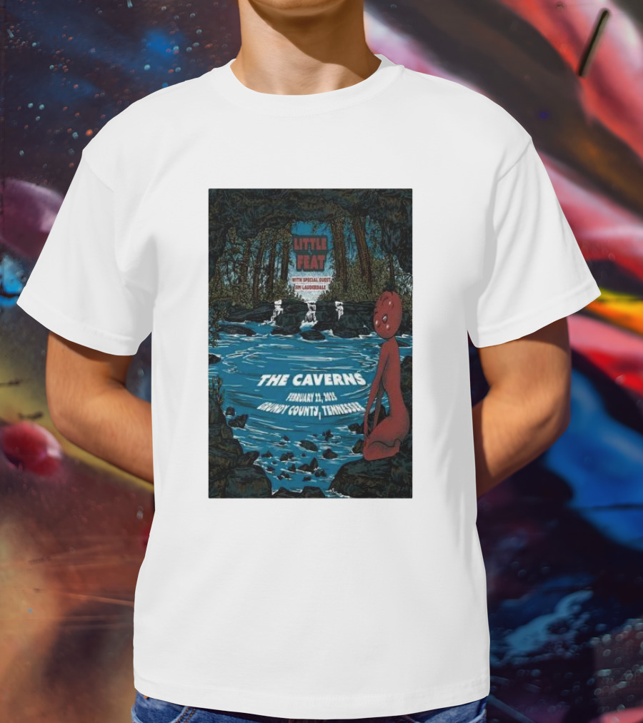 Little Feat February 22 2025 The Caverns With Special Guest Leftover Salmon Grundy County Tennessee T-Shirt