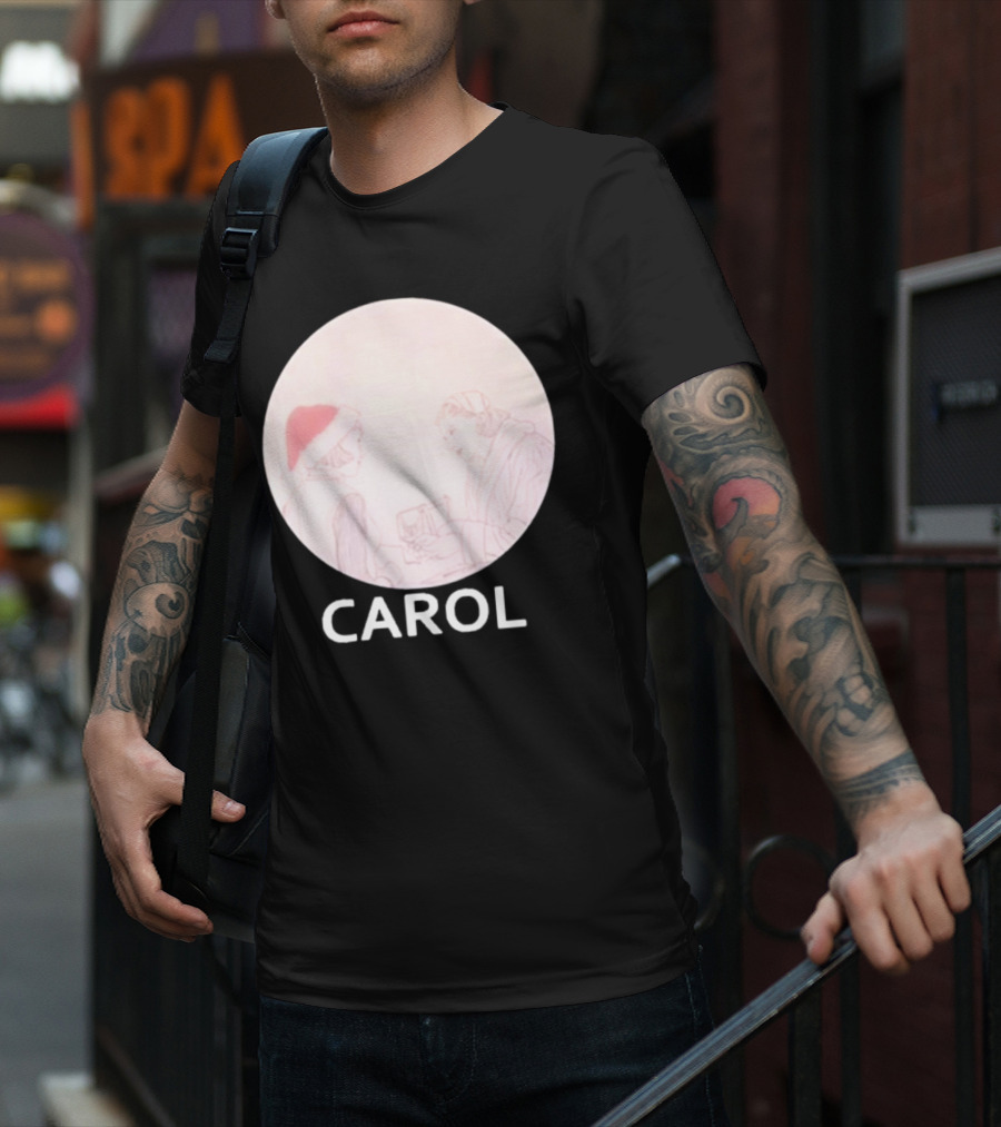 Ariana Grande Carol Christmas Santa Hat Version T-Shirt