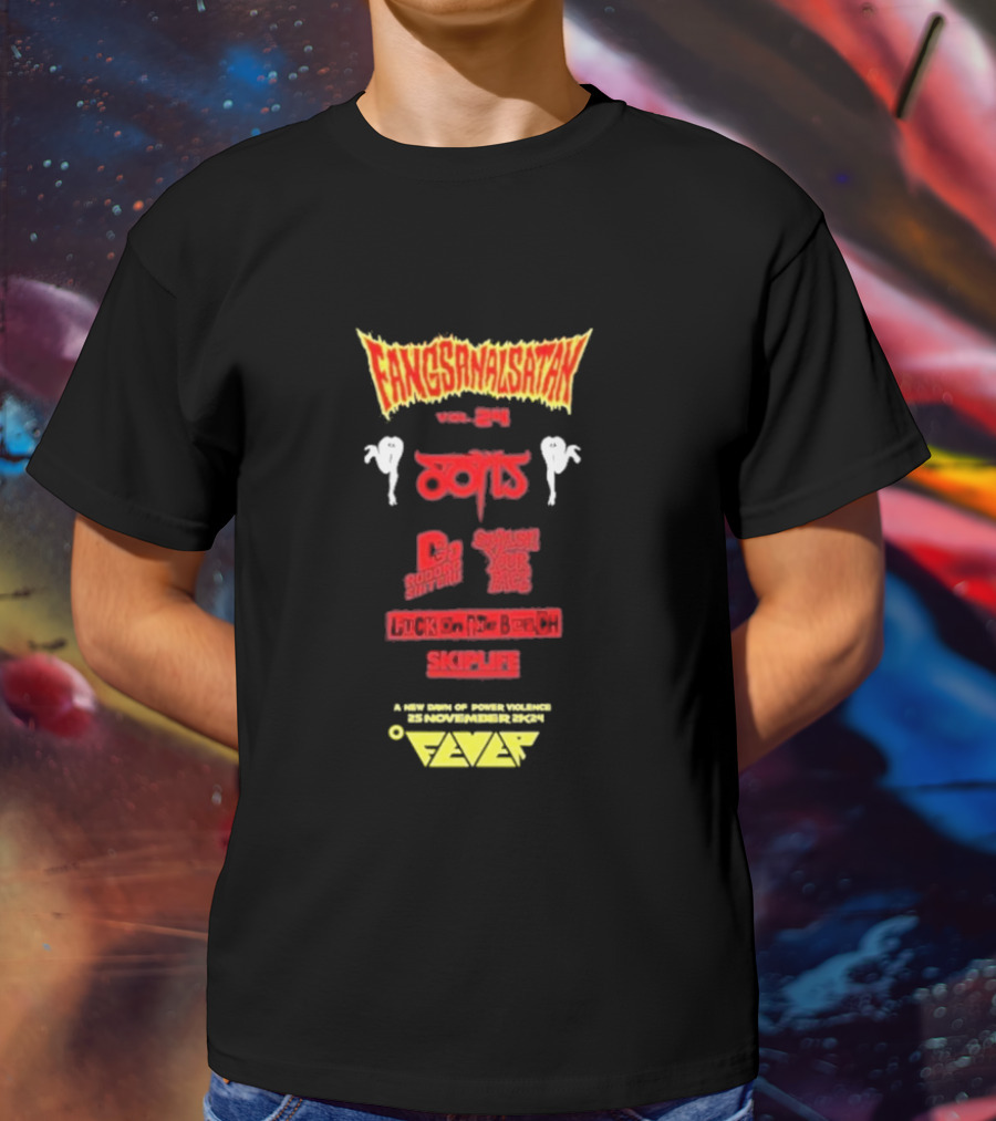 Fangsanalsatan Vol 24 Boris Heavy Rock Doooo DJ Scotch Egg Skiplife Fever November Riot T-Shirt