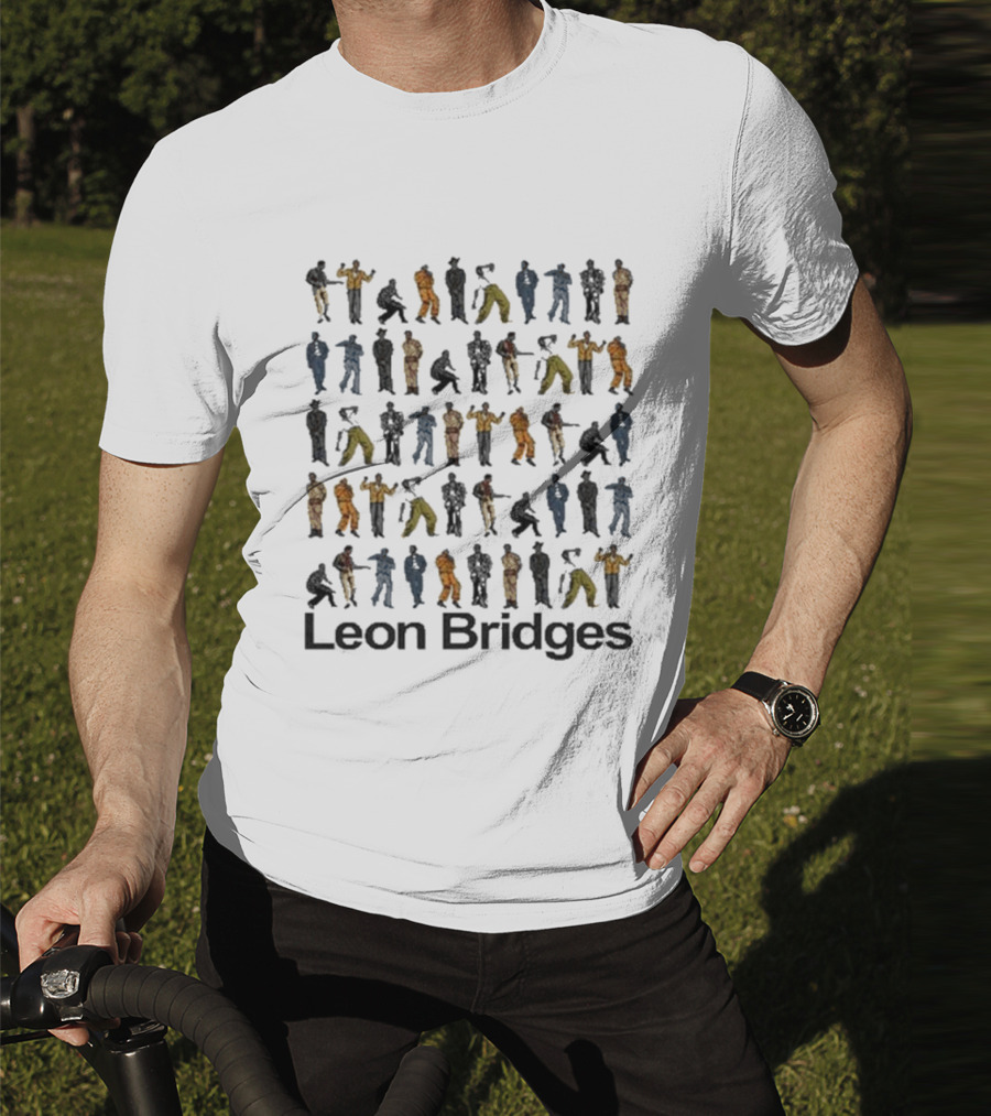 Leon Bridges Evolution Dance Figures T-Shirt