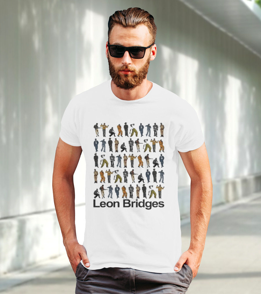 Leon Bridges Evolution Dance Figures T-Shirt