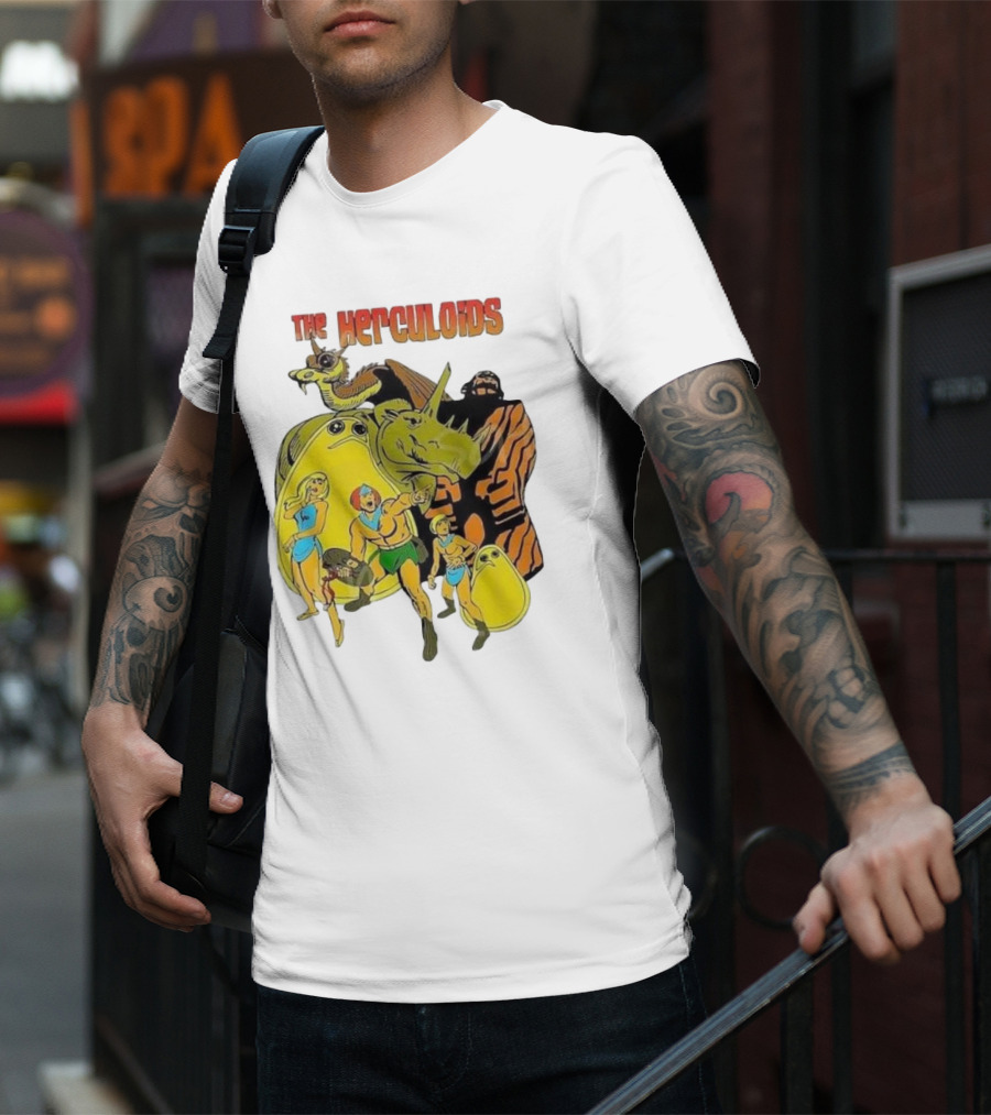 The Herculoids Classic Adventure Cartoon Characters T-Shirt
