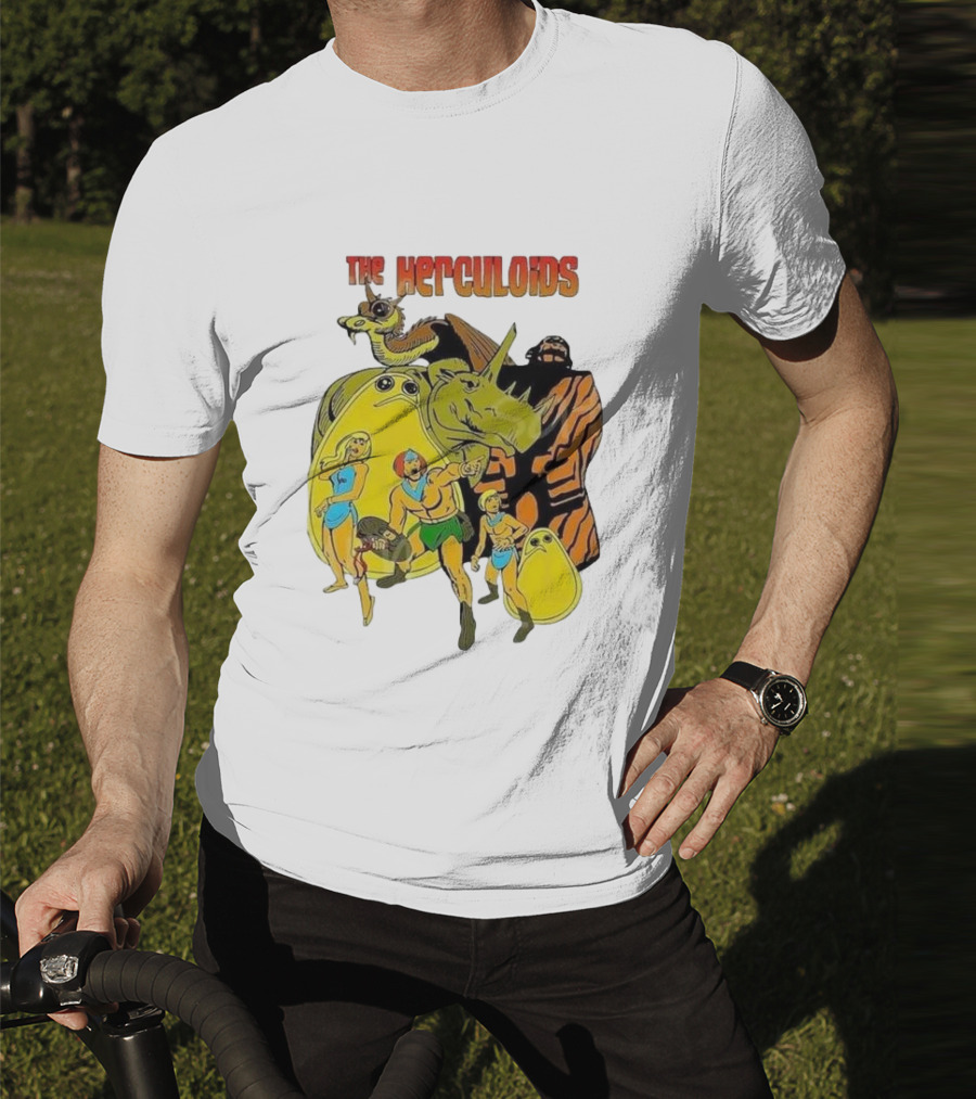 The Herculoids Classic Adventure Cartoon Characters T-Shirt