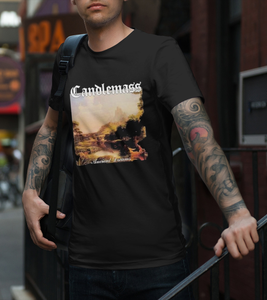 Candlemass Ancient Dreams Album Cover T-Shirt