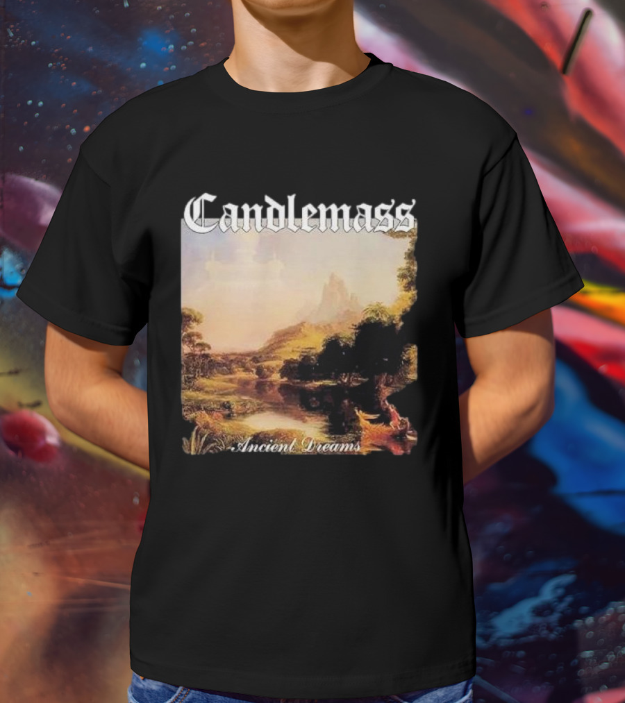 Candlemass Ancient Dreams Album Cover T-Shirt