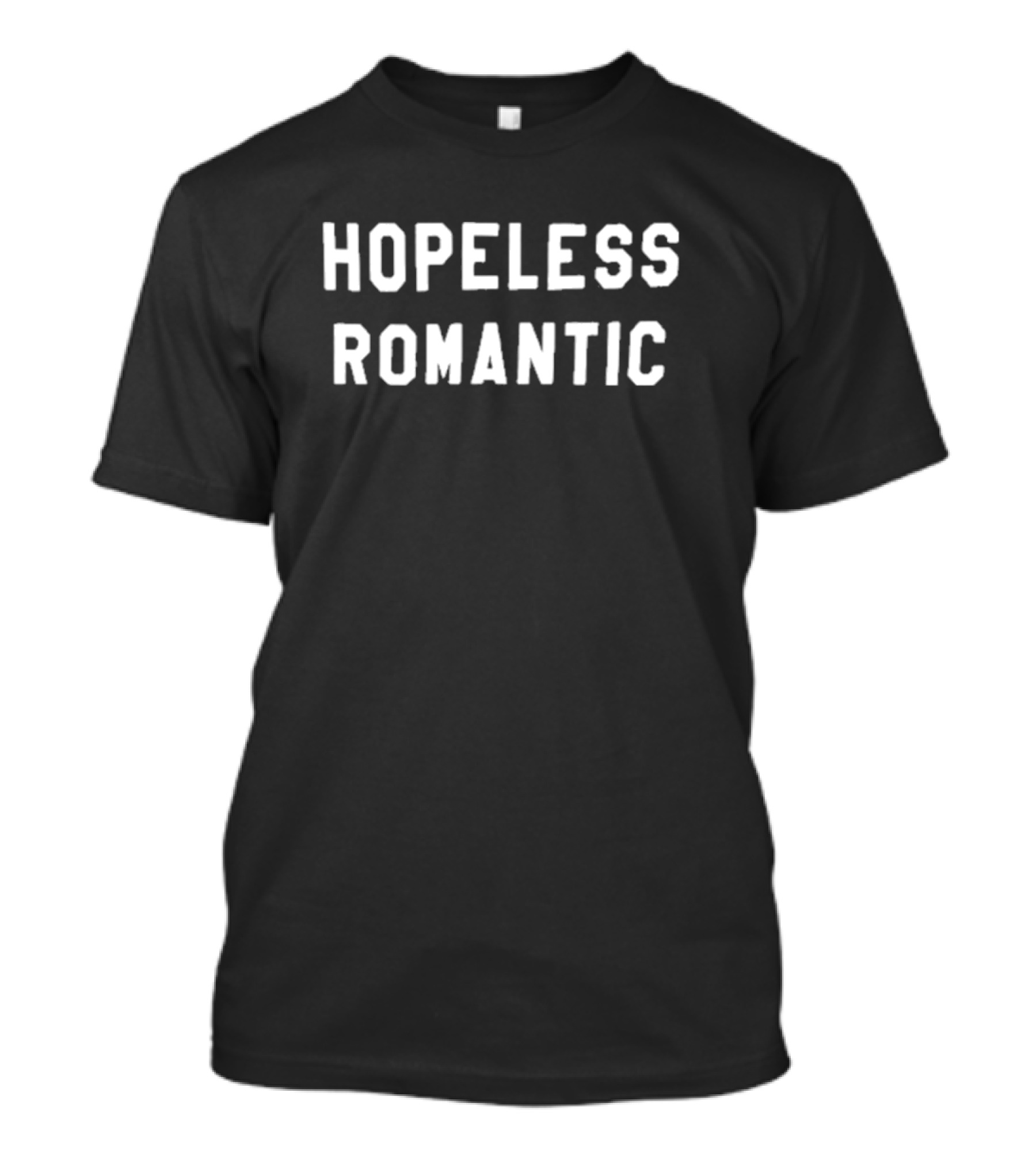 The Bouncing Souls Hopeless Romantic Applique Text T-Shirt