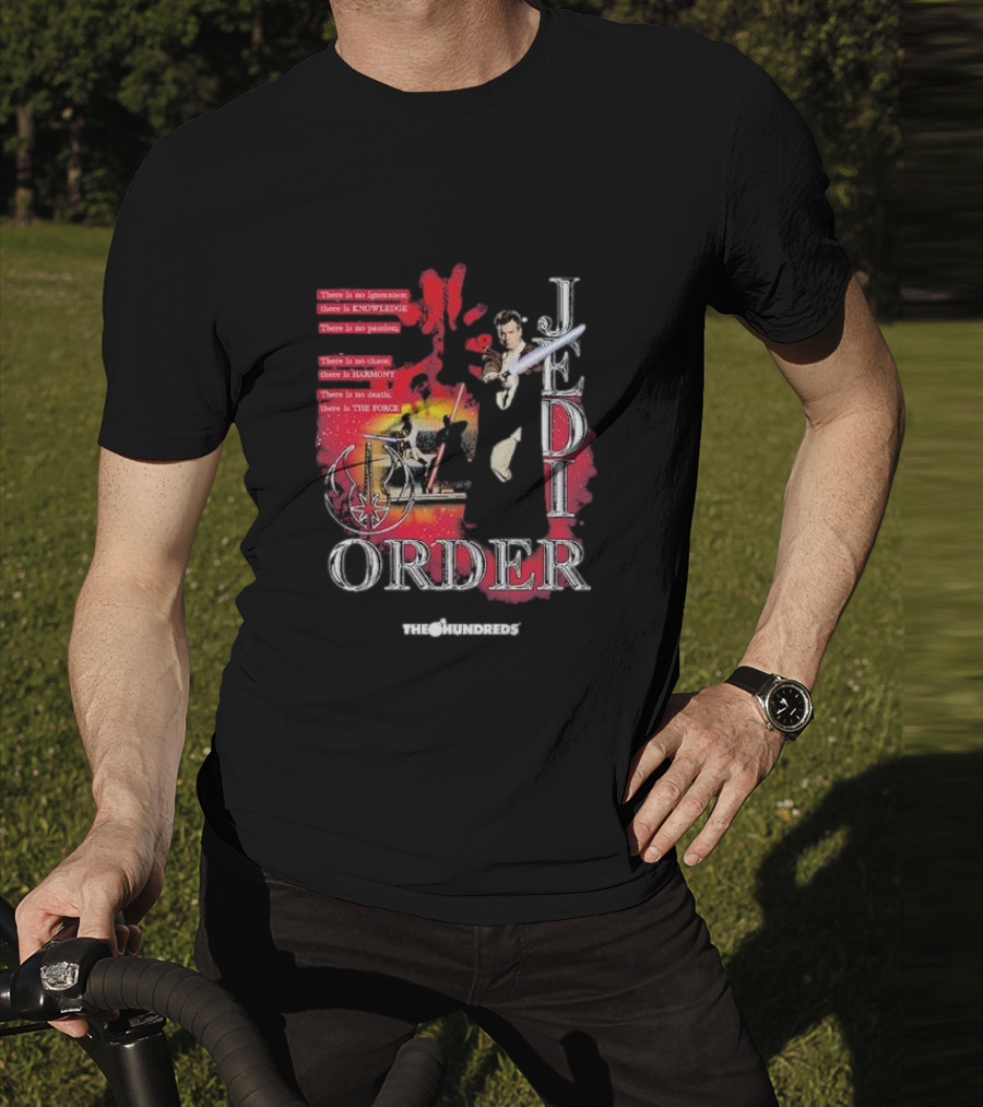 Jedi Order Code Knowledge Harmony Force The Hundreds Star Wars T-Shirt
