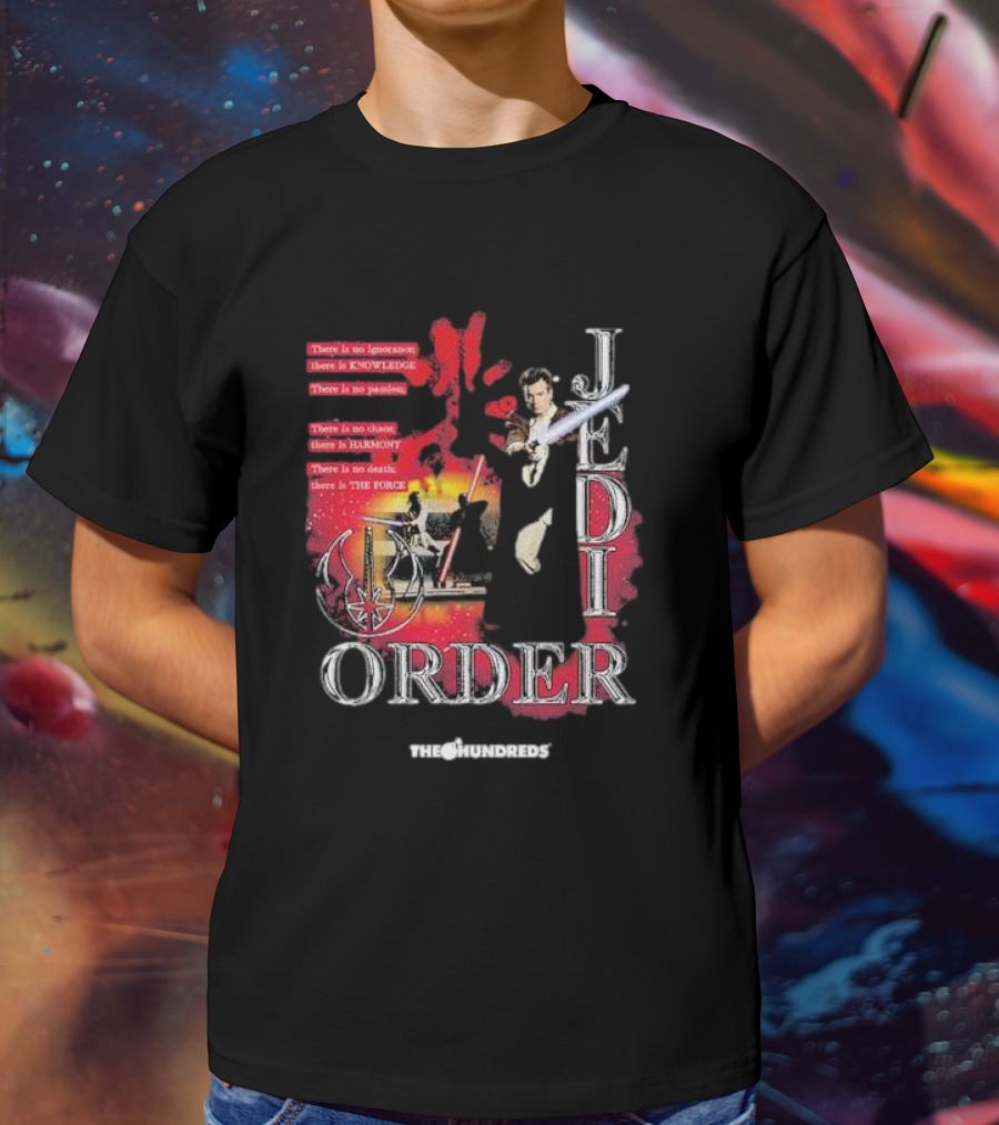 Jedi Order Code Knowledge Harmony Force The Hundreds Star Wars T-Shirt