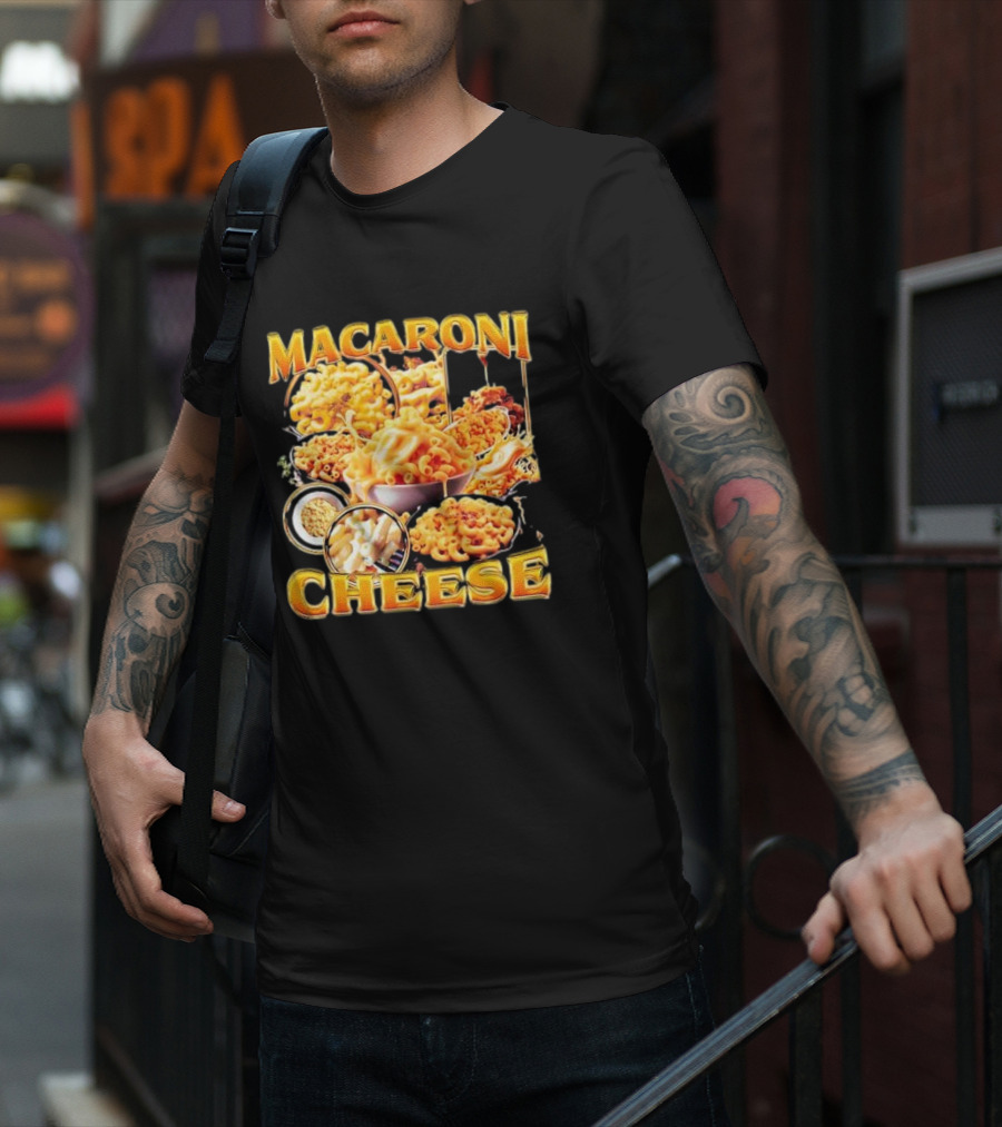 MACARONI CHEESE DELICIOUS VARIETIES IN VIBRANT T-Shirt