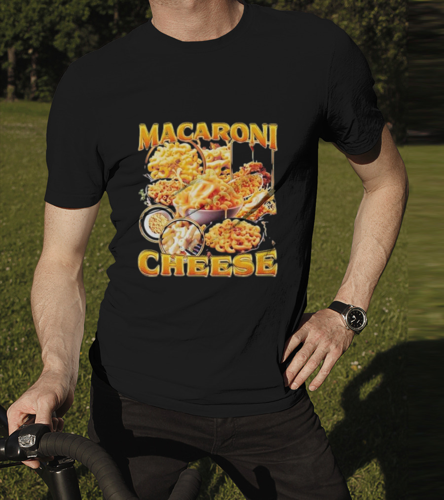 MACARONI CHEESE DELICIOUS VARIETIES IN VIBRANT T-Shirt