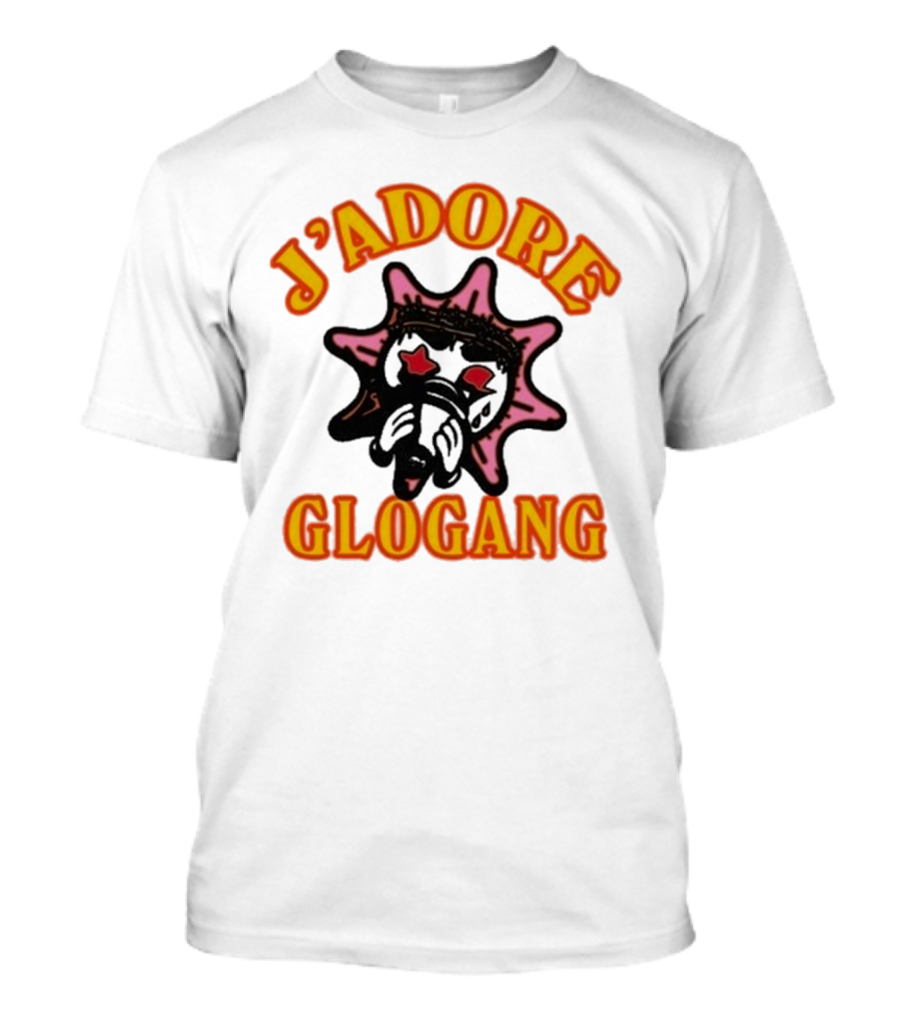 J’Adore Glogang Star Emoji Face T-Shirt