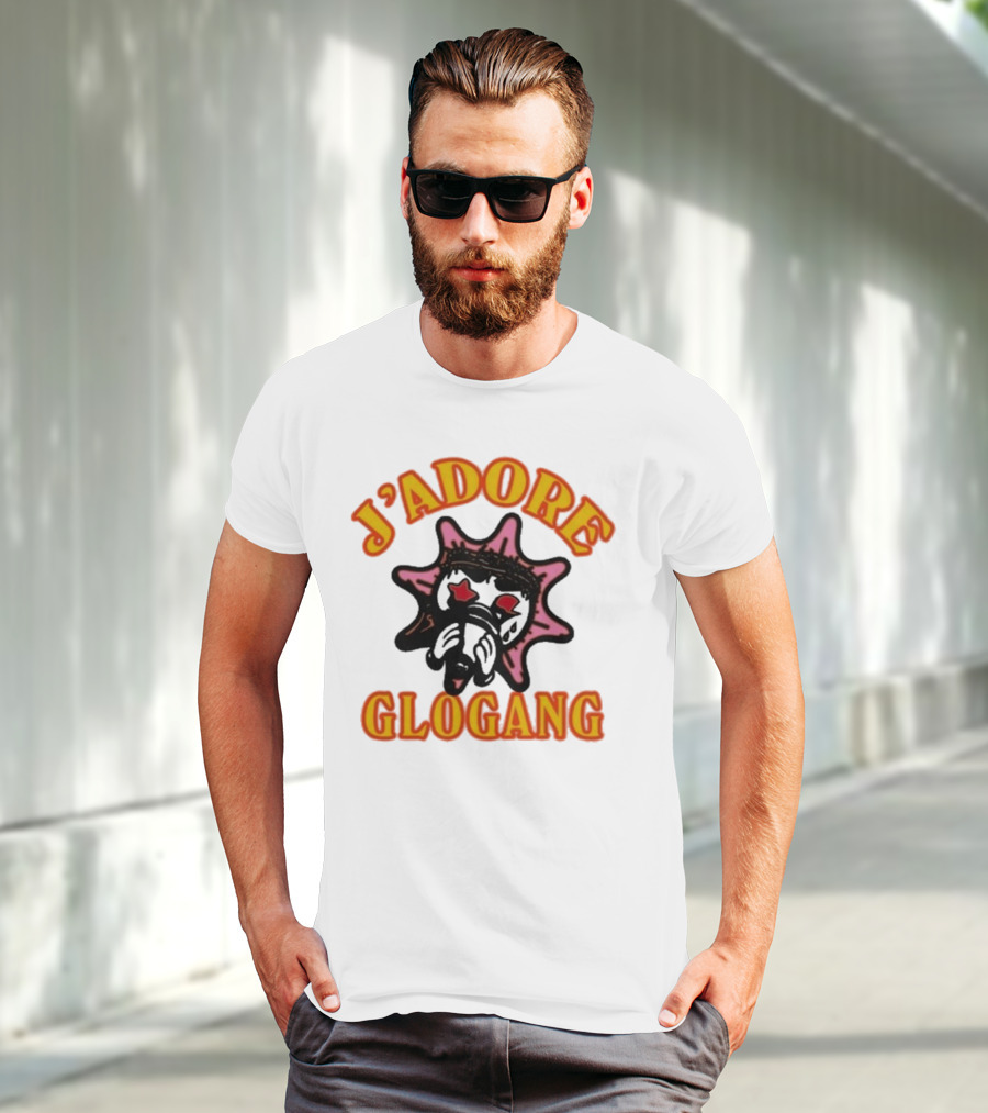 J’Adore Glogang Star Emoji Face T-Shirt