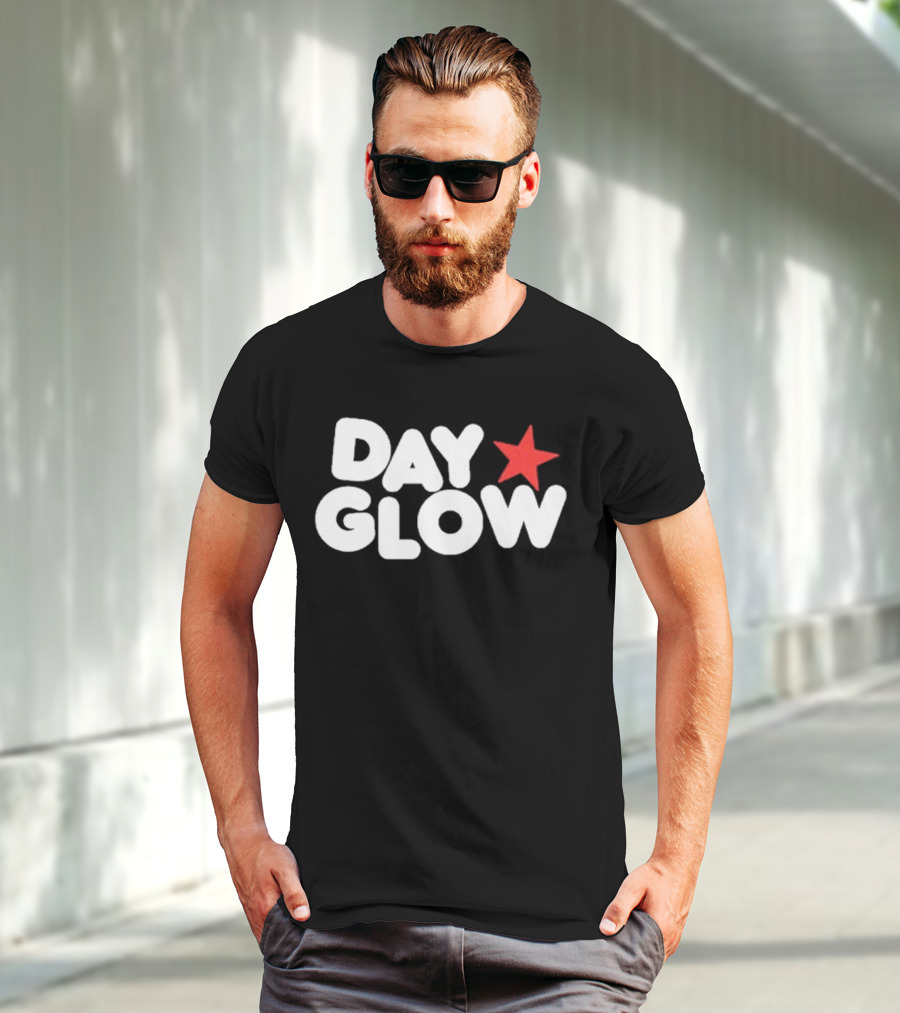 Day Glow Red Star T-Shirt