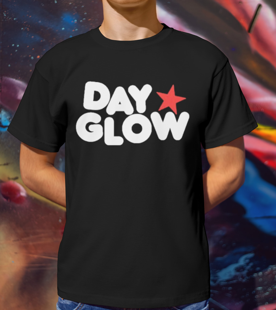 Day Glow Red Star T-Shirt
