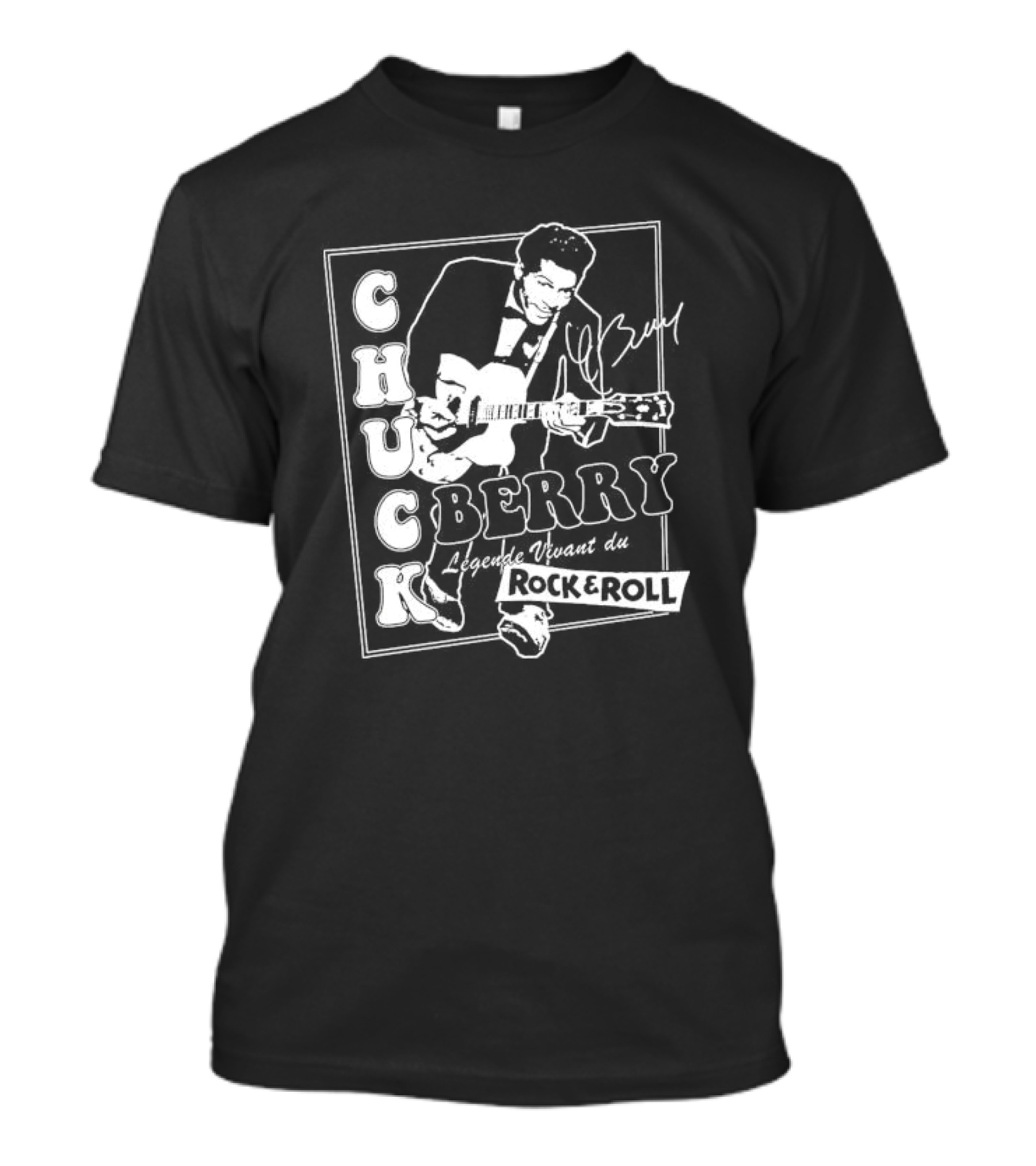 Chuck Berry Légende Vivant Du Rock And Roll T-Shirt