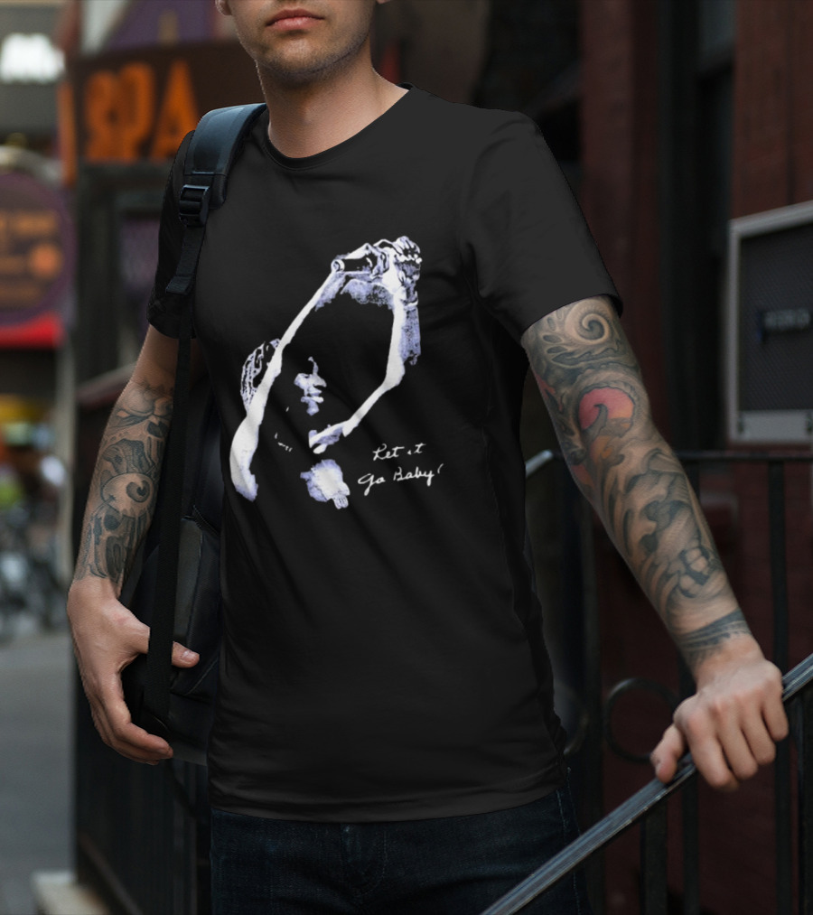 Let It Go Baby Vintage Music Expression T-Shirt