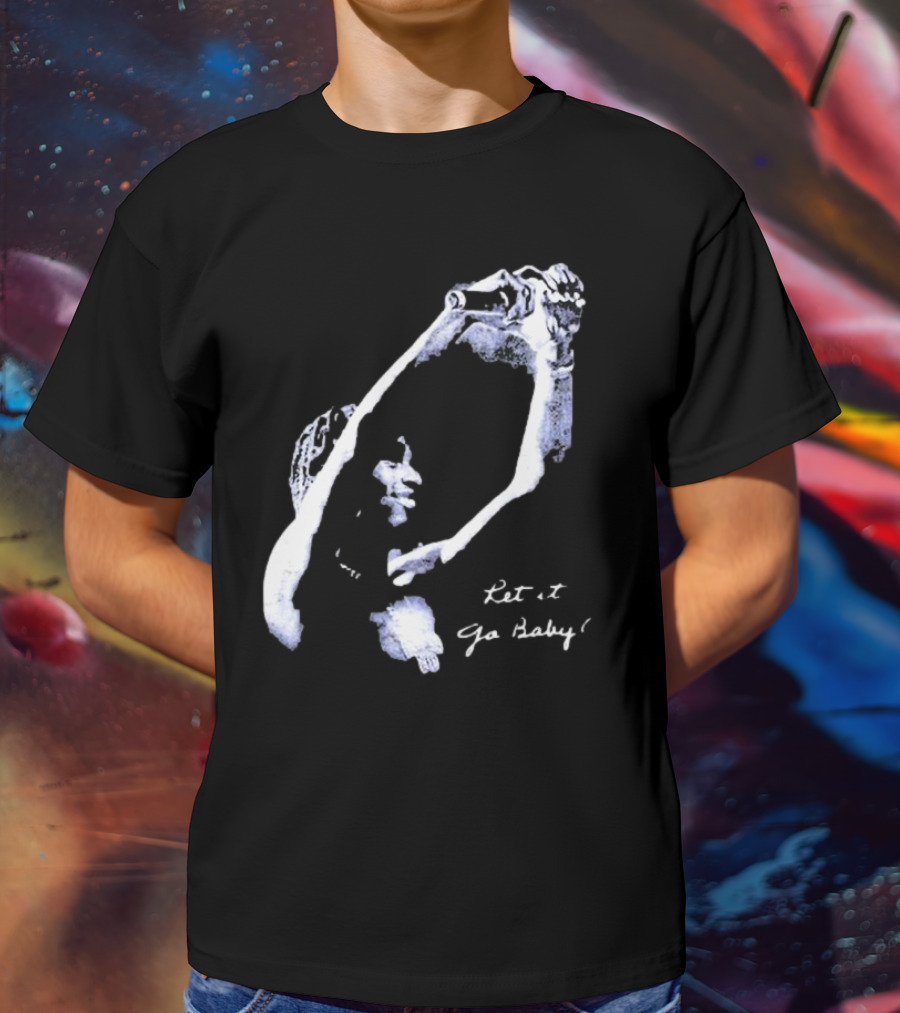 Let It Go Baby Vintage Music Expression T-Shirt
