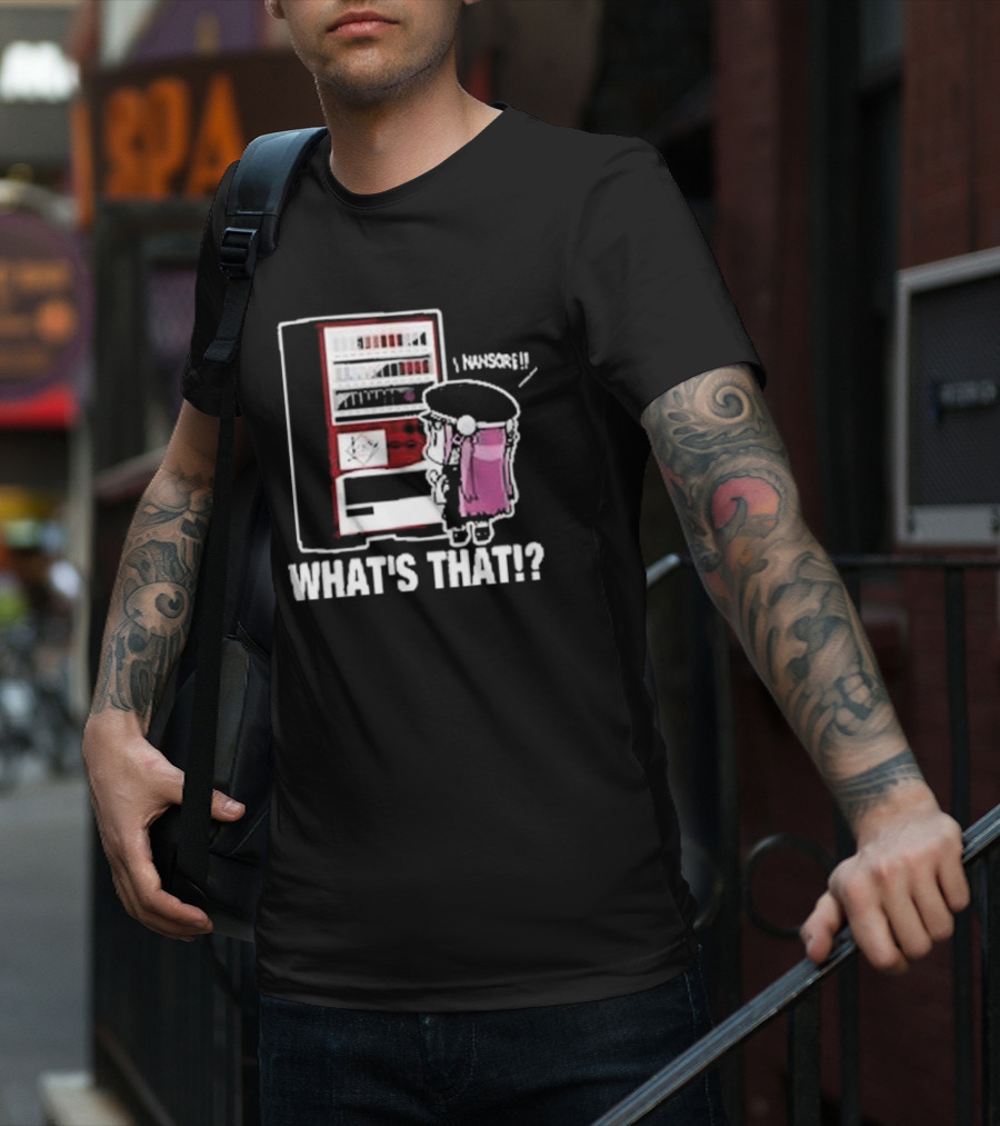 What's That? Otama San No Nansore Vending Machine T-Shirt