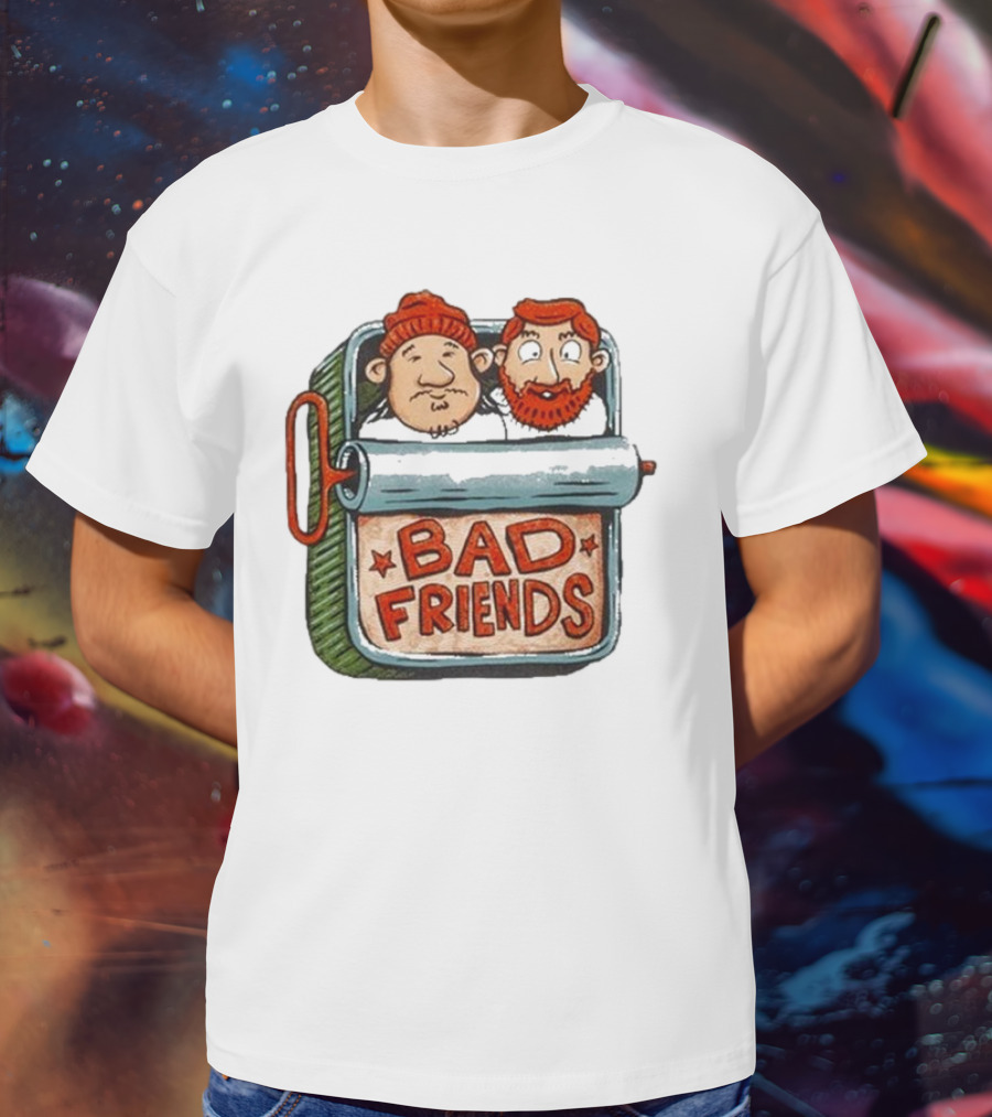 Bad Friends Meat Grinder Beanie And Redhead Duo T-Shirt