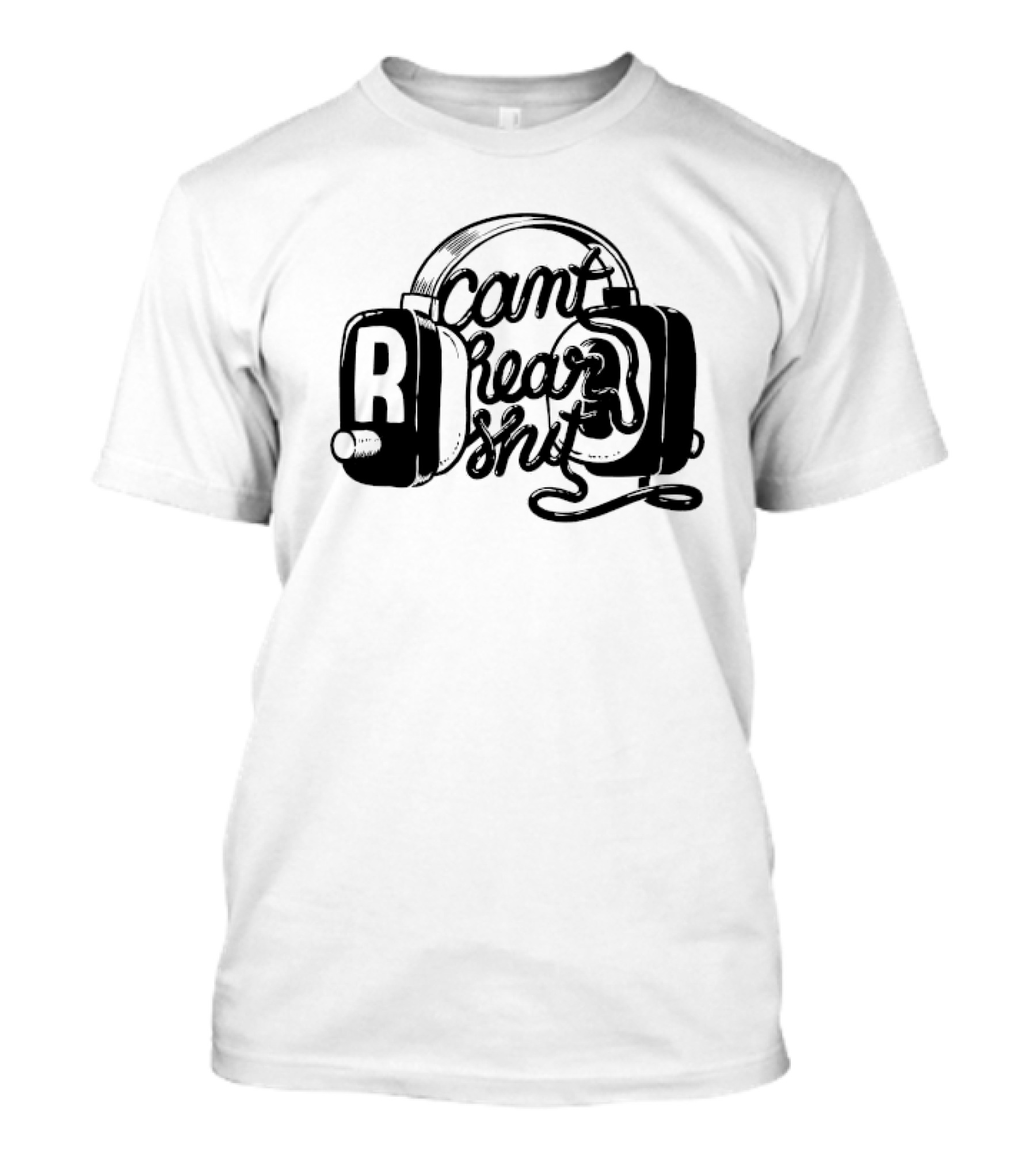 Can't Hear Shit DJ Westbam Headphone T-Shirt