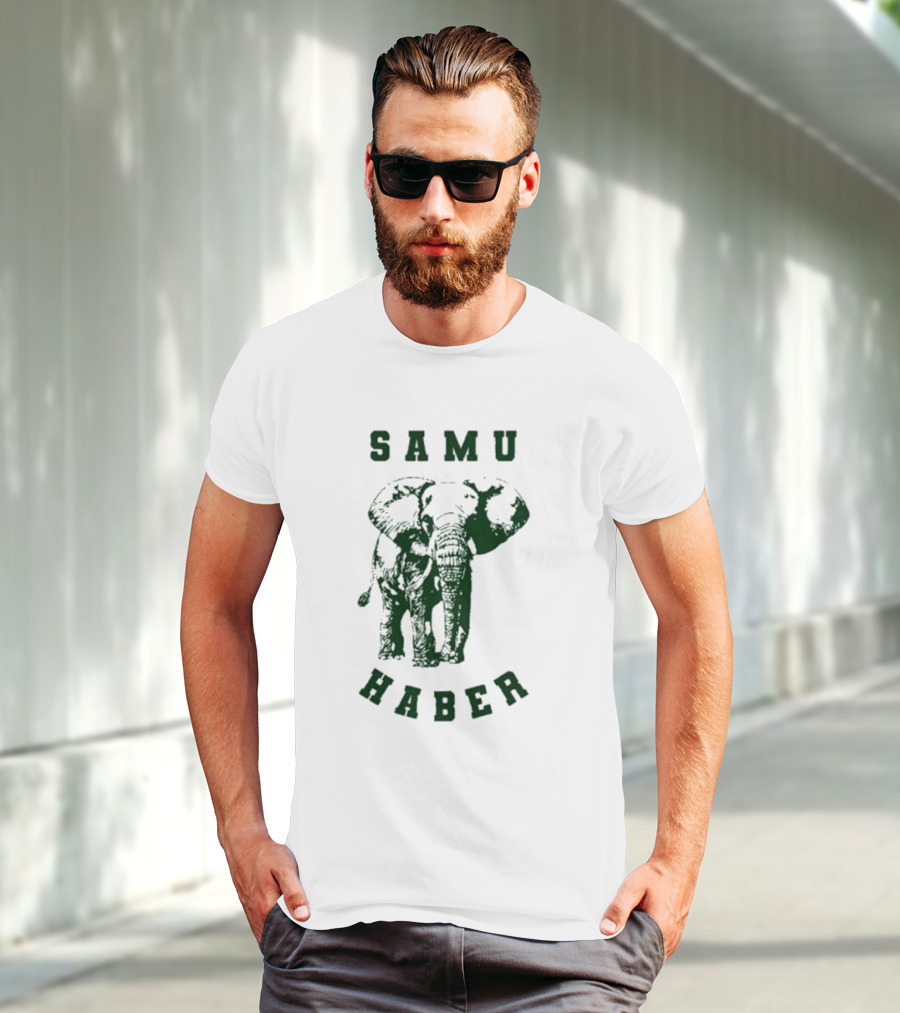 SAMU HABER Elephant T-Shirt