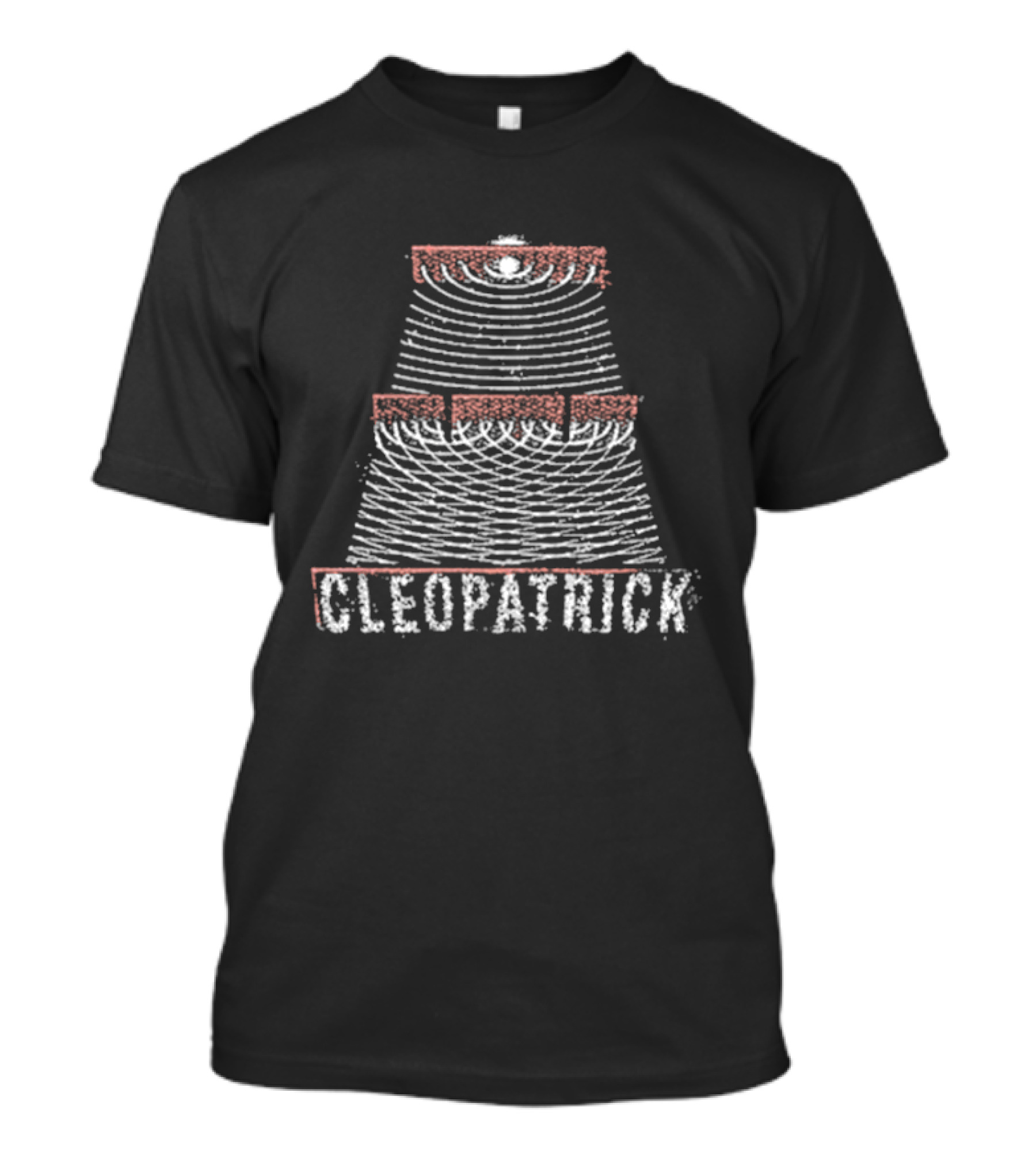 CLEOPATRICK ILLUSIONARY WAVES EYE PYRAMID T-Shirt