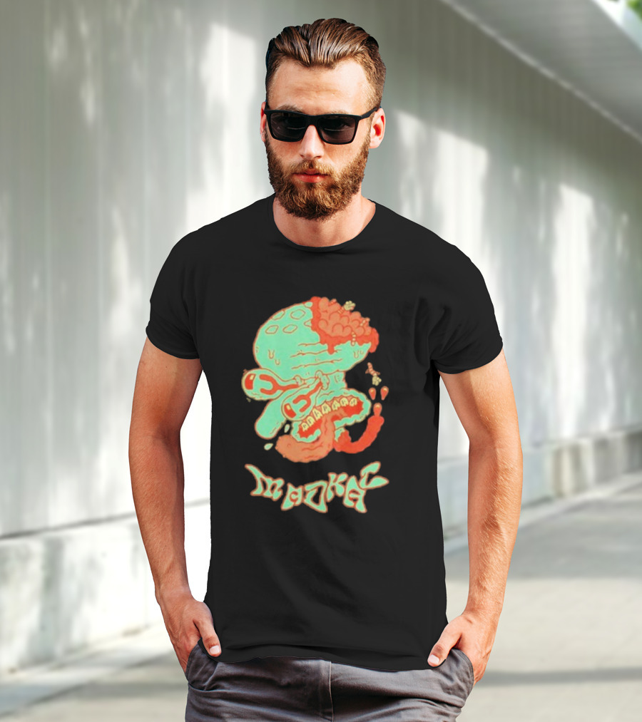Madkat Ewww Calamardo Surreal Zombie Pop T-Shirt