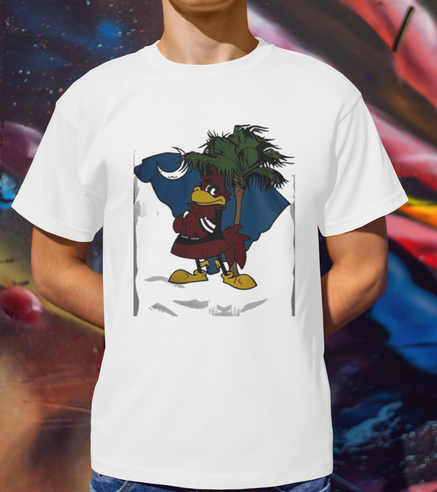 South Carolina Gamecocks Football Palmetto Moon Rooster T-Shirt