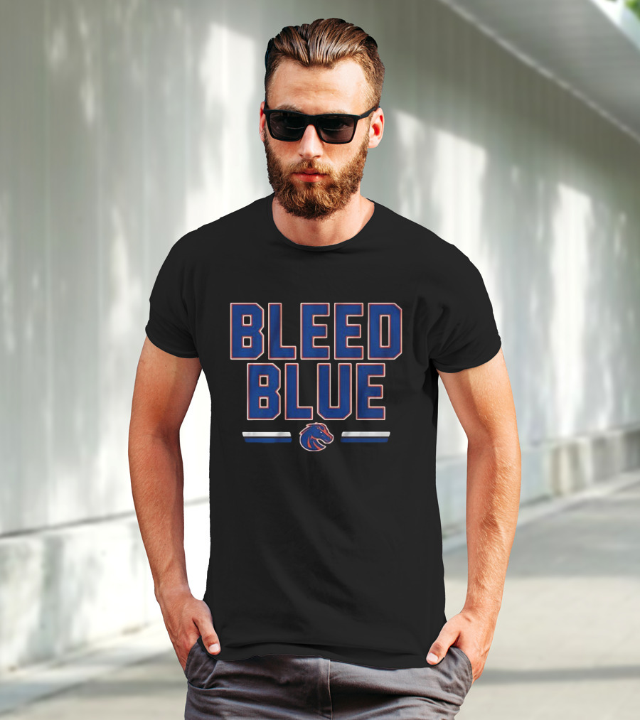Boise State Bleed Blue Broncos T-Shirt