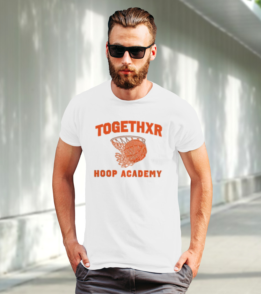 TOGETHXR Basketball Hoop Academy Logo T-Shirt