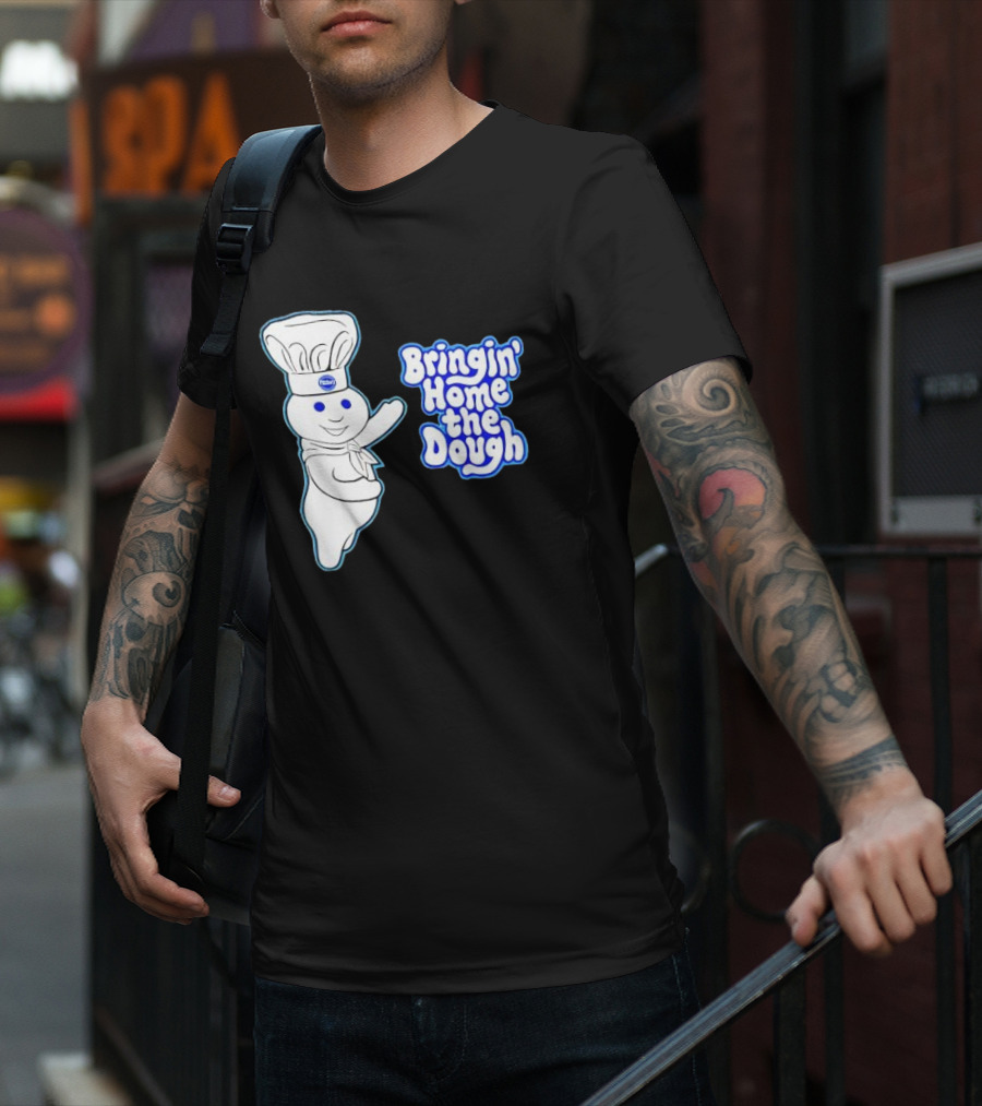 Pillsbury Doughboy Bringin' Home The Dough T-Shirt