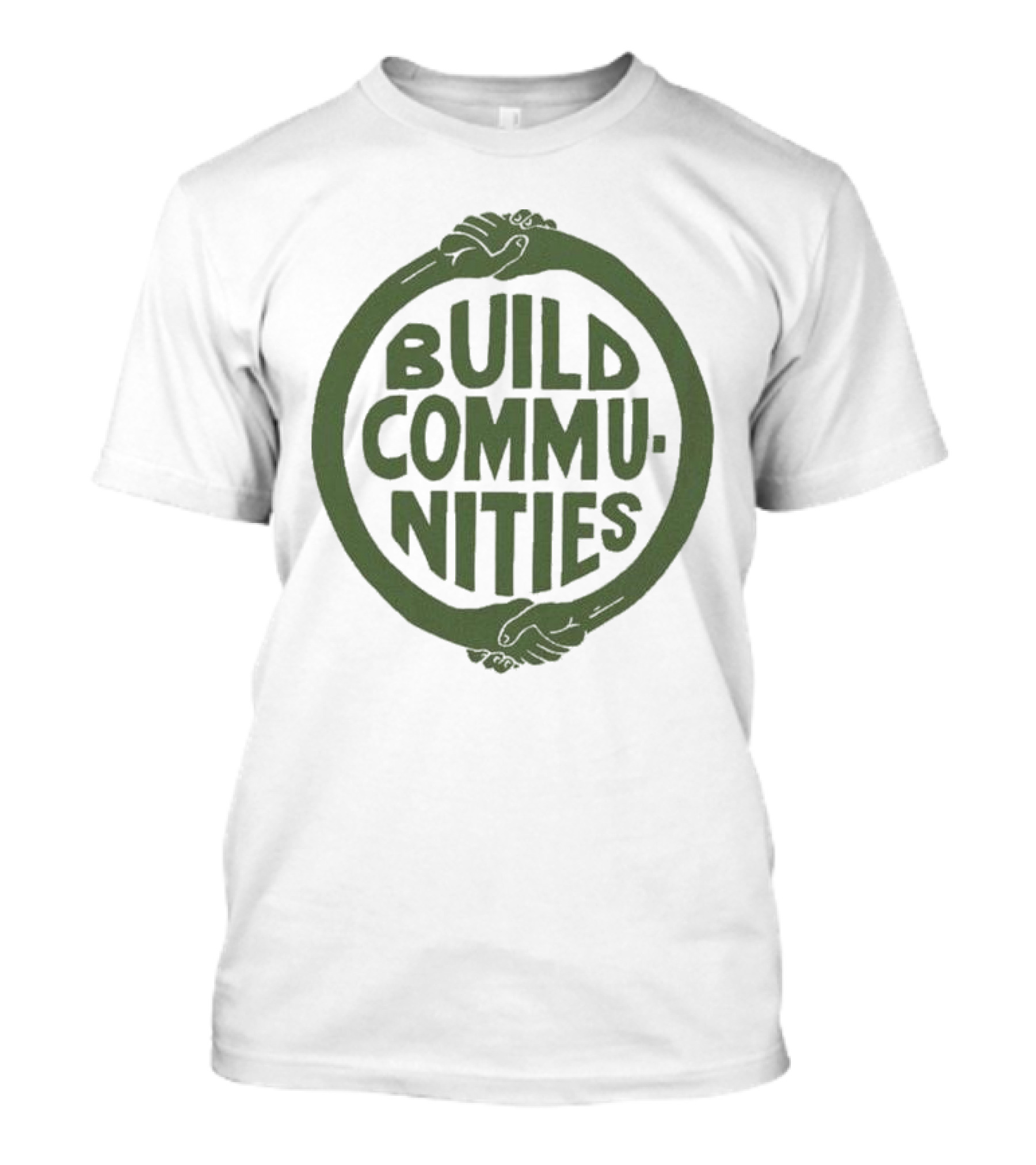 Build Communities Unity Circle Hand T-Shirt