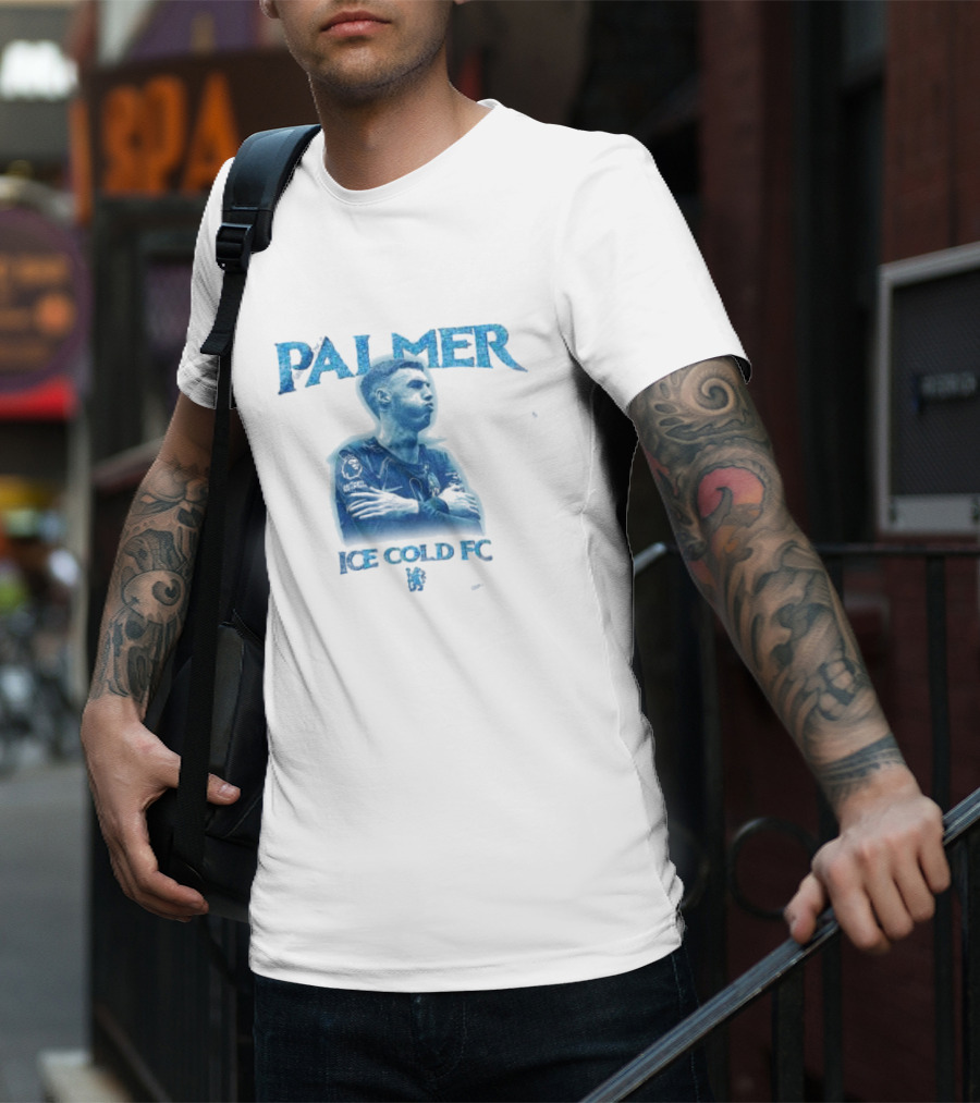 Chelsea Palmer Ice Cold FC Football Blue Vibe T-Shirt