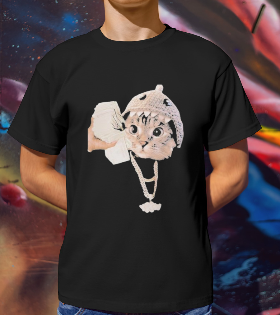 Shark Cat Solana SC Playful Money Jewelry T-Shirt