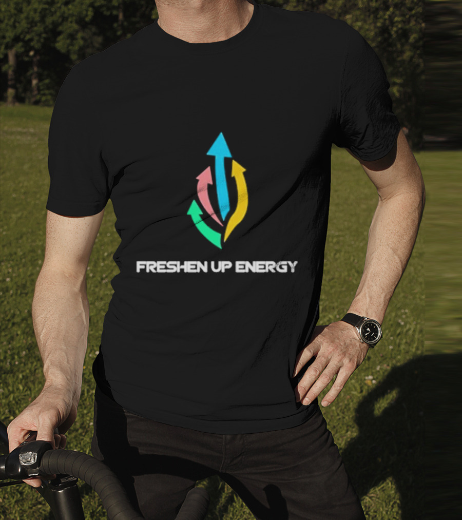 Freshen Up Energy Colorful Arrows Upward T-Shirt