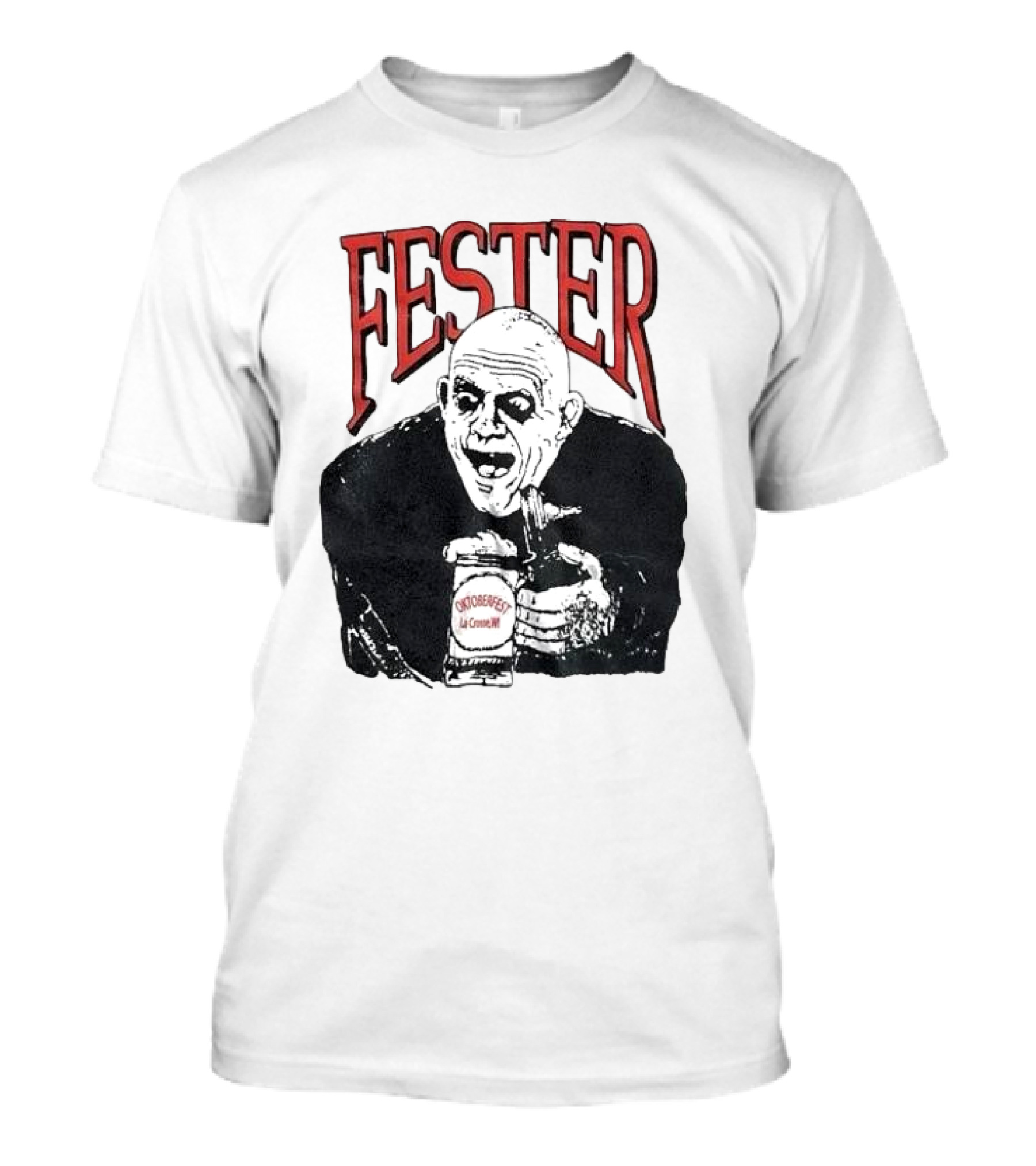 Fester Addams Oktoberfest La Cerveza T-Shirt