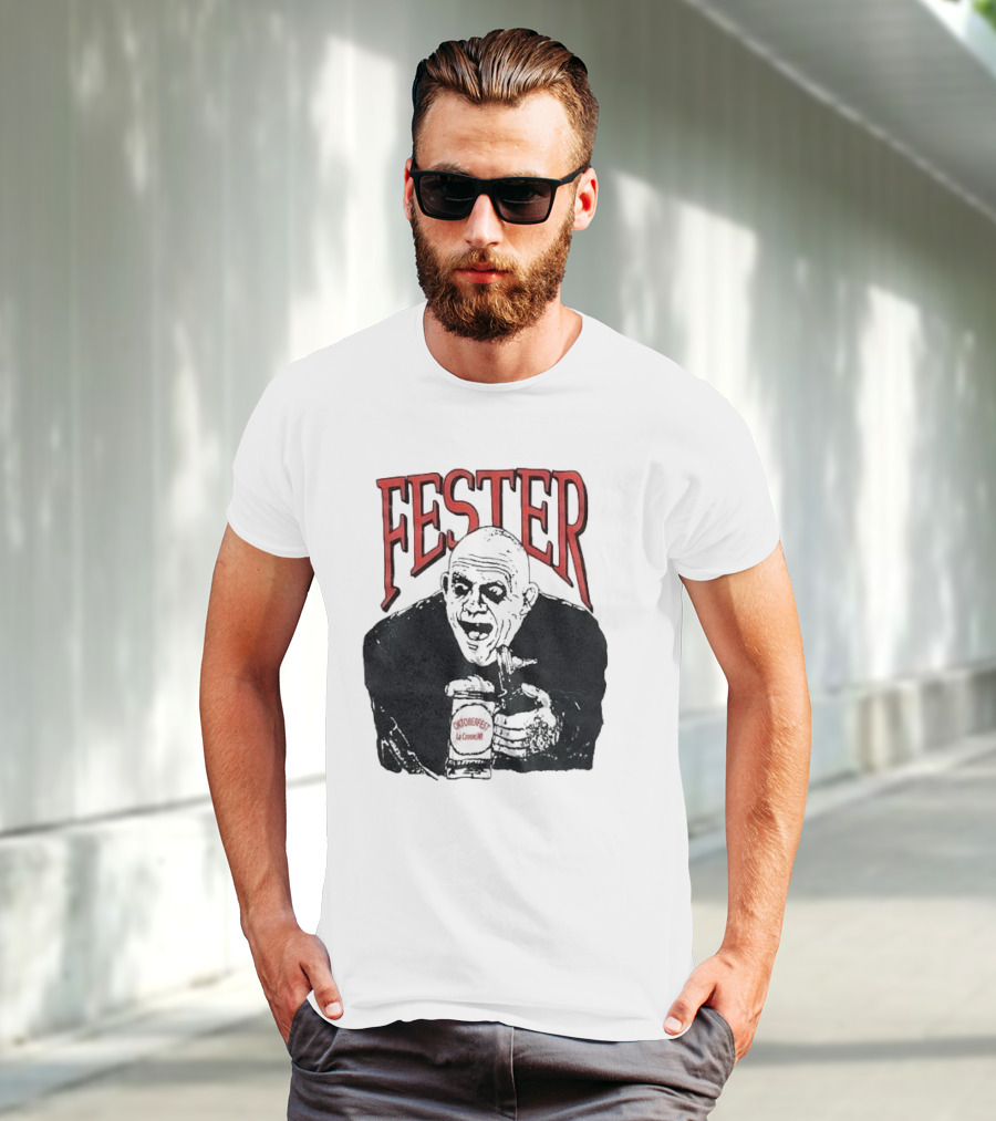 Fester Addams Oktoberfest La Cerveza T-Shirt
