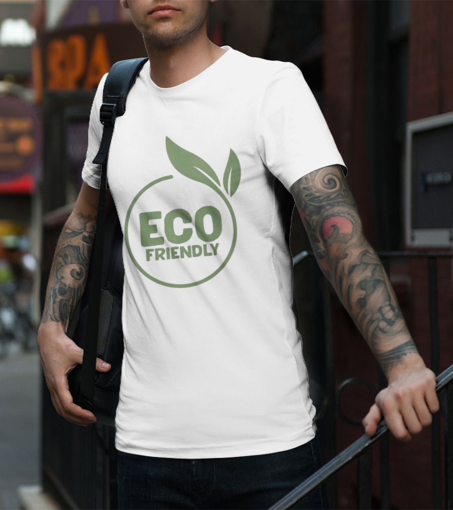 ECO FRIENDLY Ecoconscious Sustainable T-Shirt