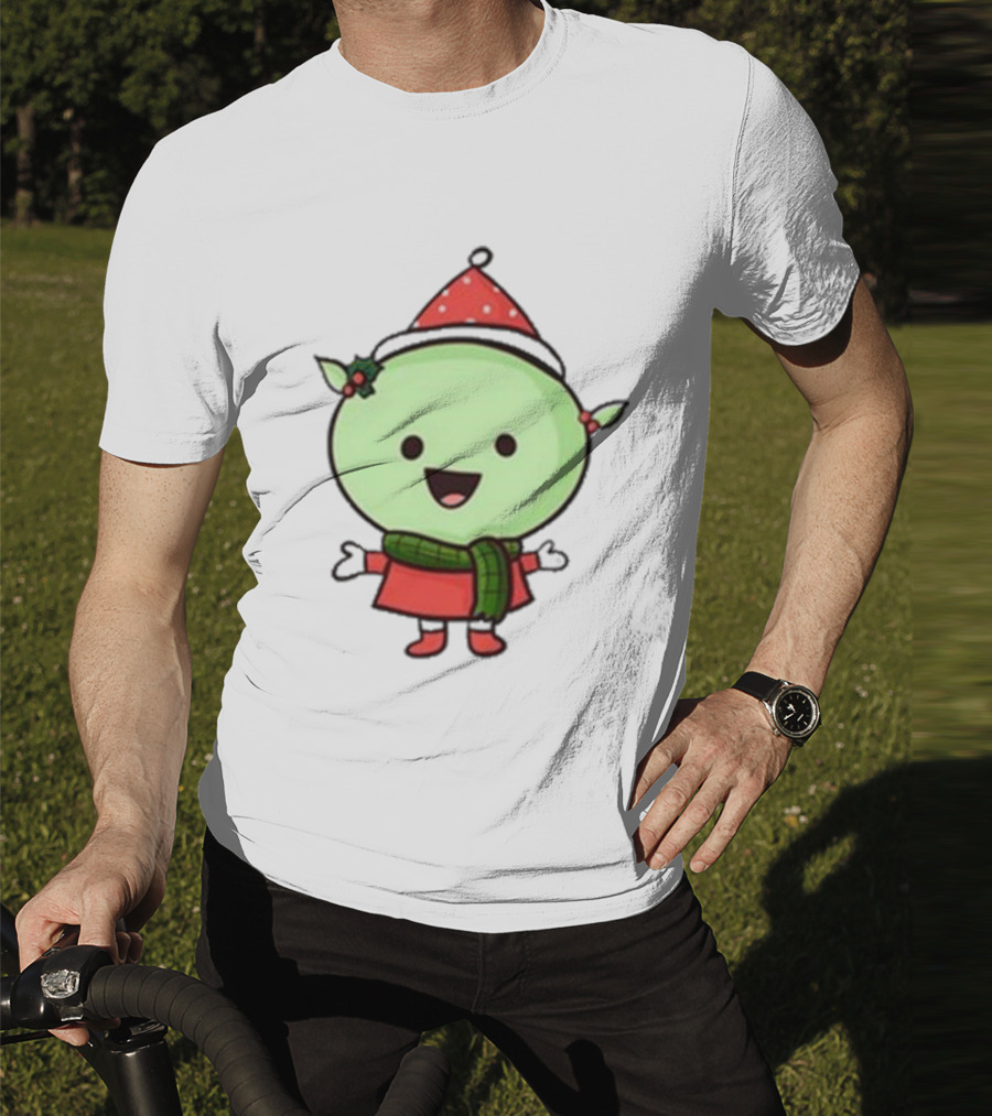 Nanalan Christmas Mona Festive Holiday Character T-Shirt