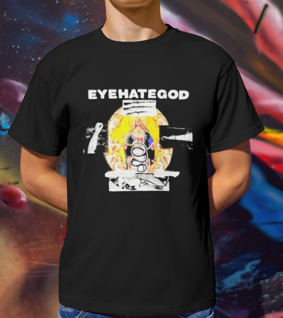 Eyehategod Confederacy Of Ruined Lives Religious Imagery And Symbols T-Shirt