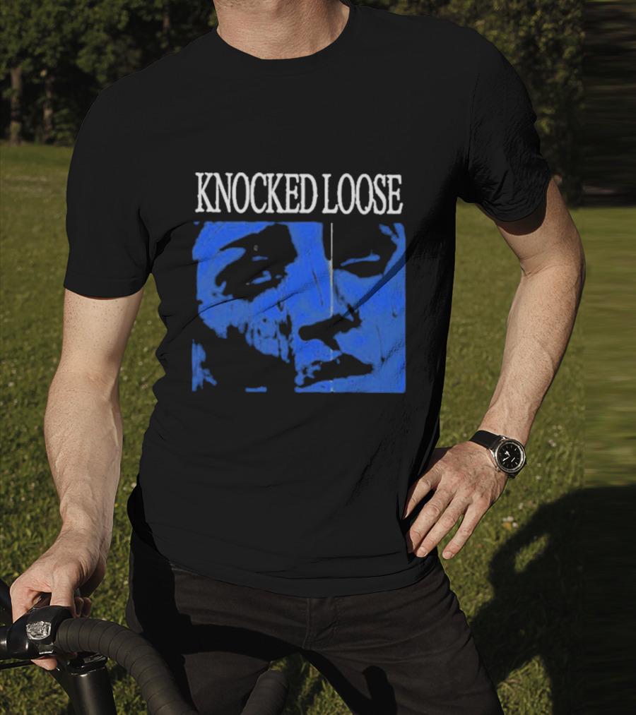 KNOCKED LOOSE Blue Face T-Shirt