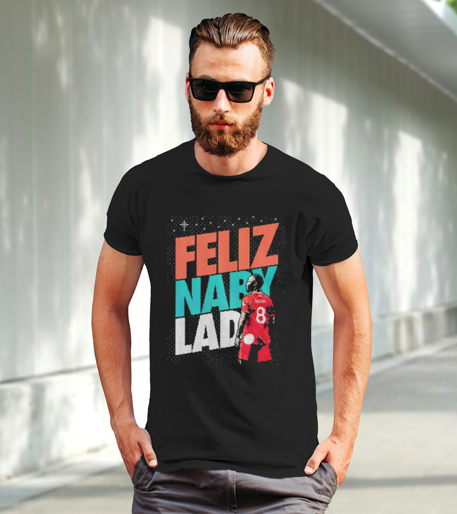 Feliz Naby Lad Liverpool FC Naby Keita Christmas Soccer T-Shirt