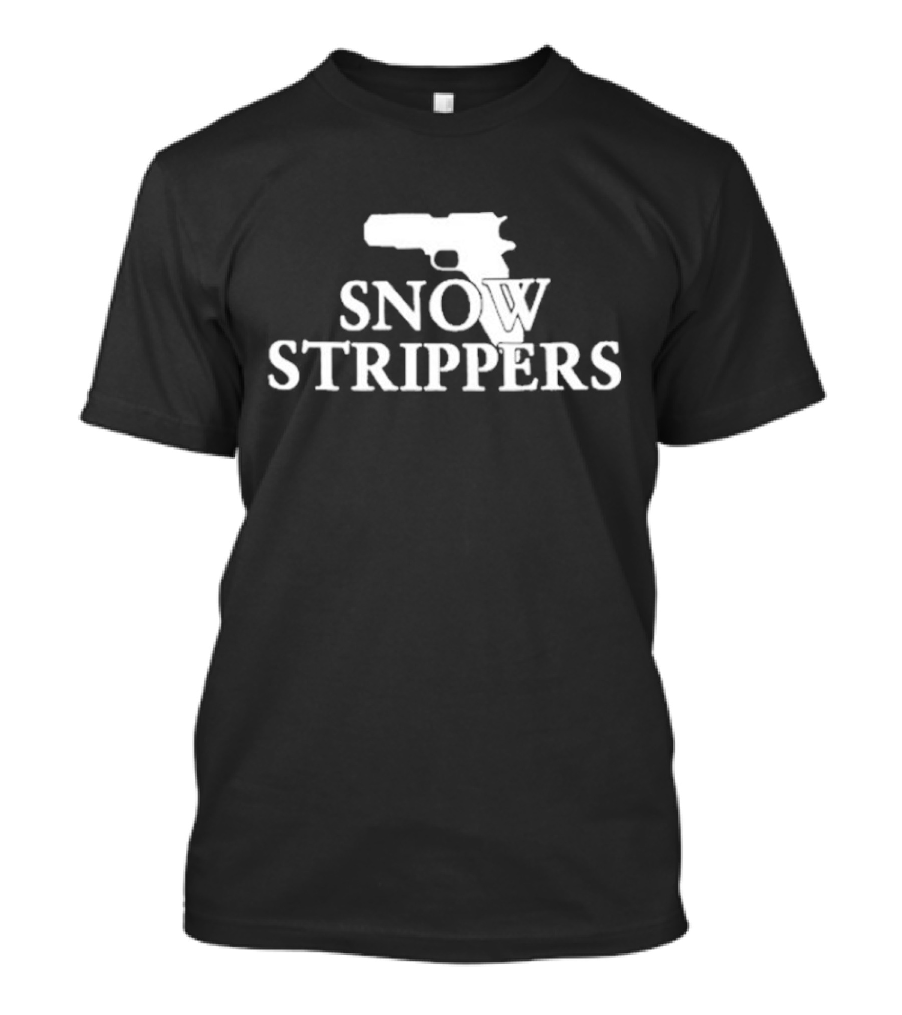 Snow Strippers Gun Icon T-Shirt