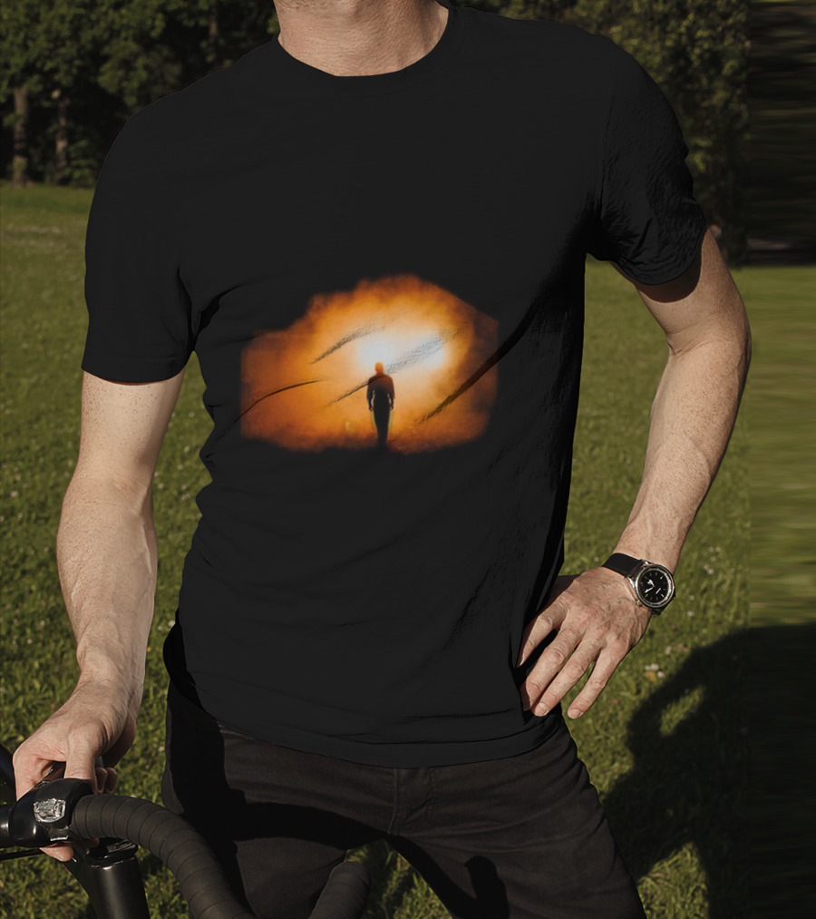 Nico Santos Would I Lie To You Silhouette In Fiery Sunset Glow T-Shirt