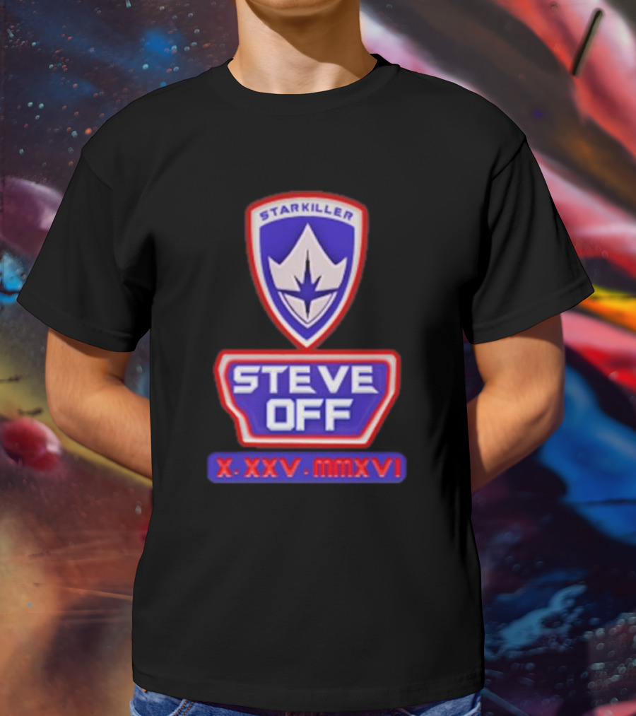 Starkiller Steve Off Shield X.XXV.MMXVI T-Shirt
