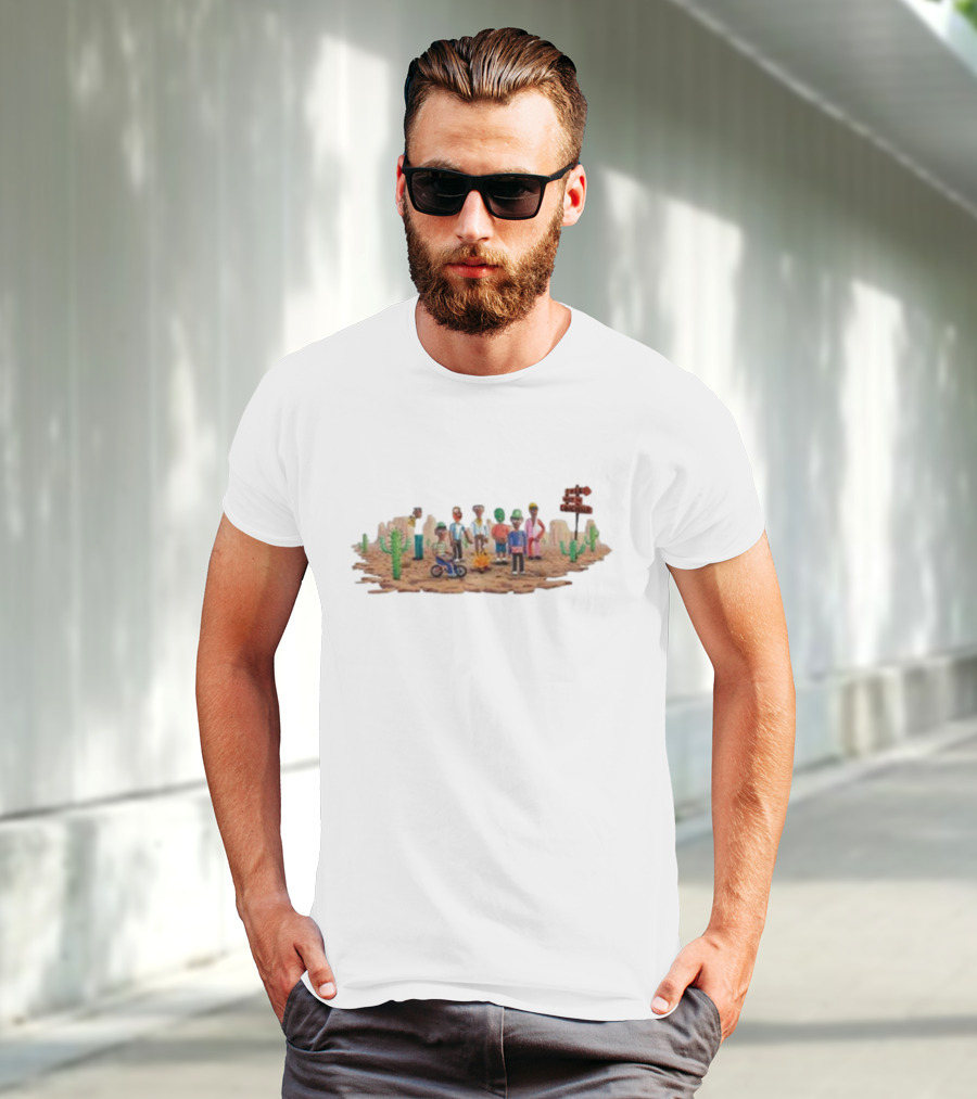 Livestream Tyler, The Creator Claymation Desert Scene T-Shirt